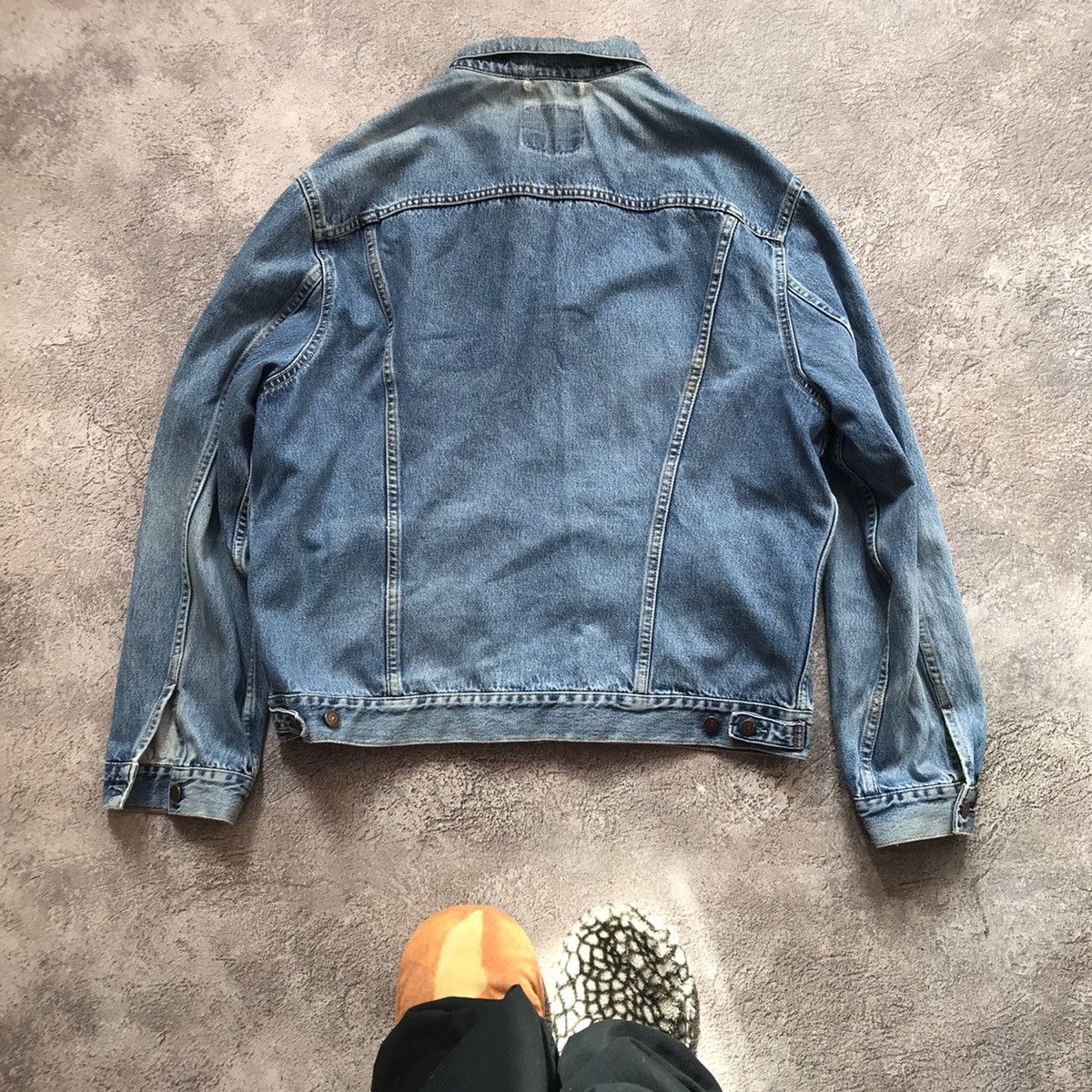 Vintage Vintage Levis Faded Trucker Jacket Y2K Streetwear Cropped XL Size US XL / EU 56 / 4 - 8 Thumbnail
