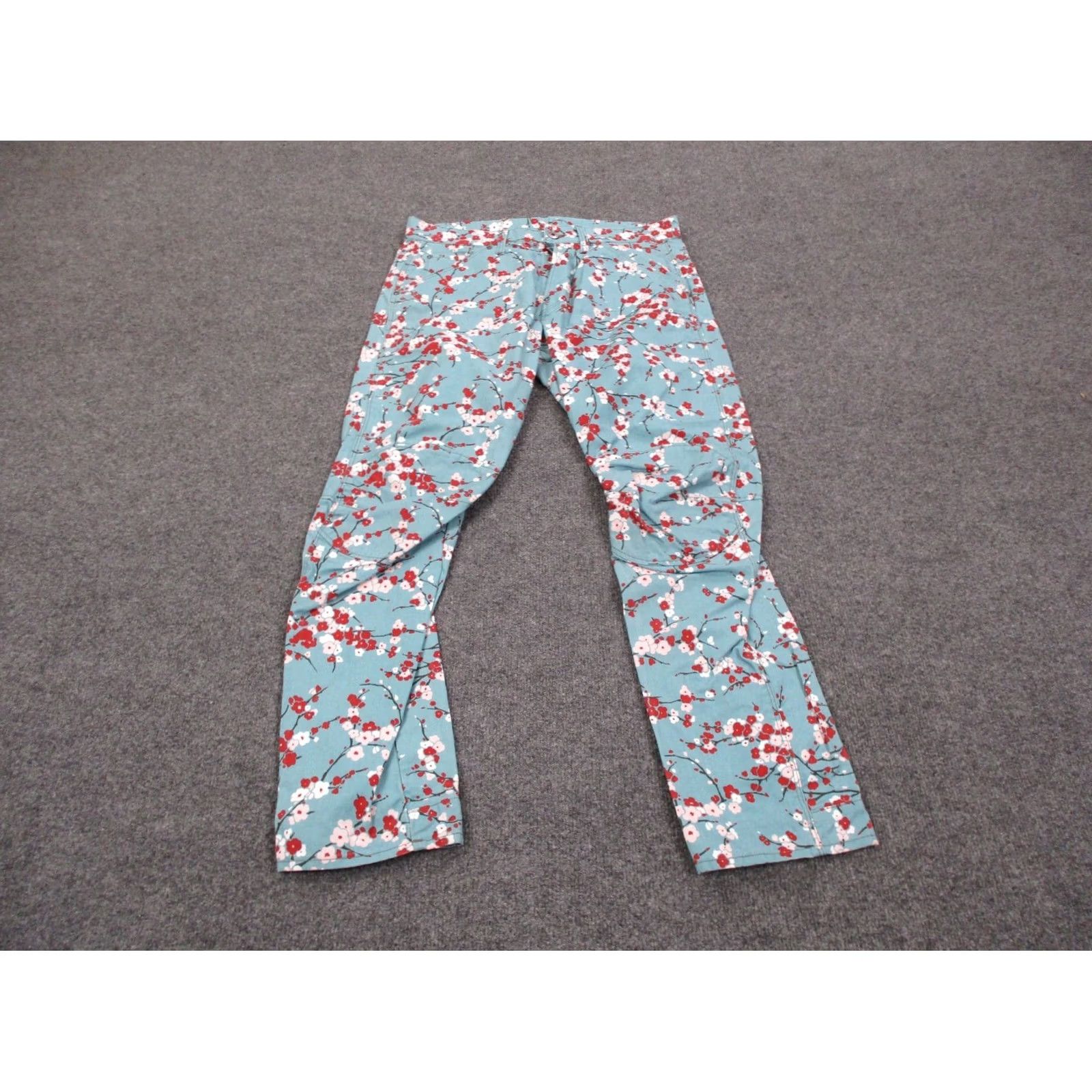 G-Star G-Star Raw Pants Mens 32 X 32 Floral 3D Tapered Flex Knee Colorful Tactical Size US 32 / EU 48 - 2 Thumbnail