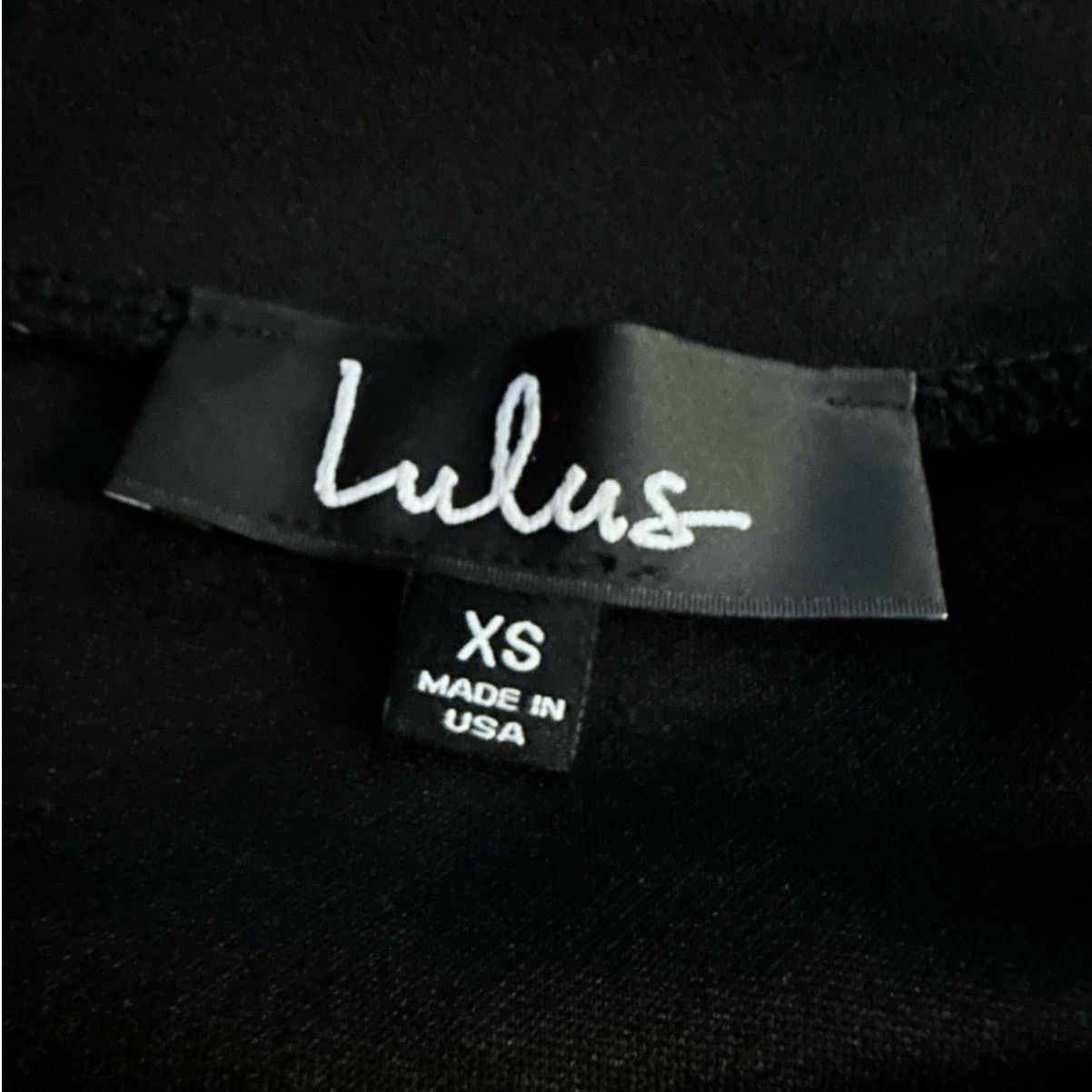 Designer Lulus Black Backless One Piece Romper Size 27" / US 4 / IT 40 - 11 Thumbnail