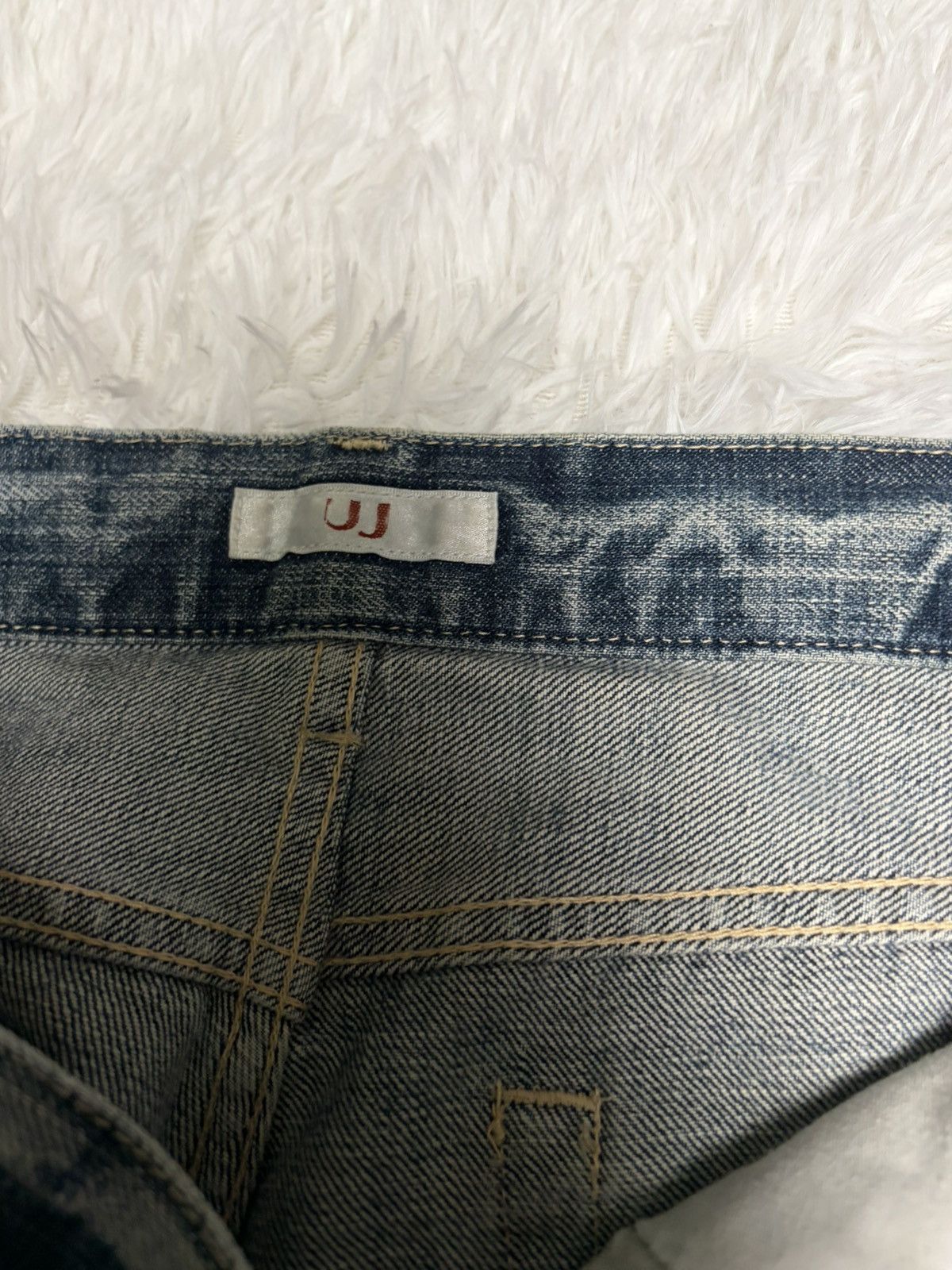 Japanese Brand Rare Japanese Brand kimono flared jeans Size US 32 / EU 48 - 3 Thumbnail