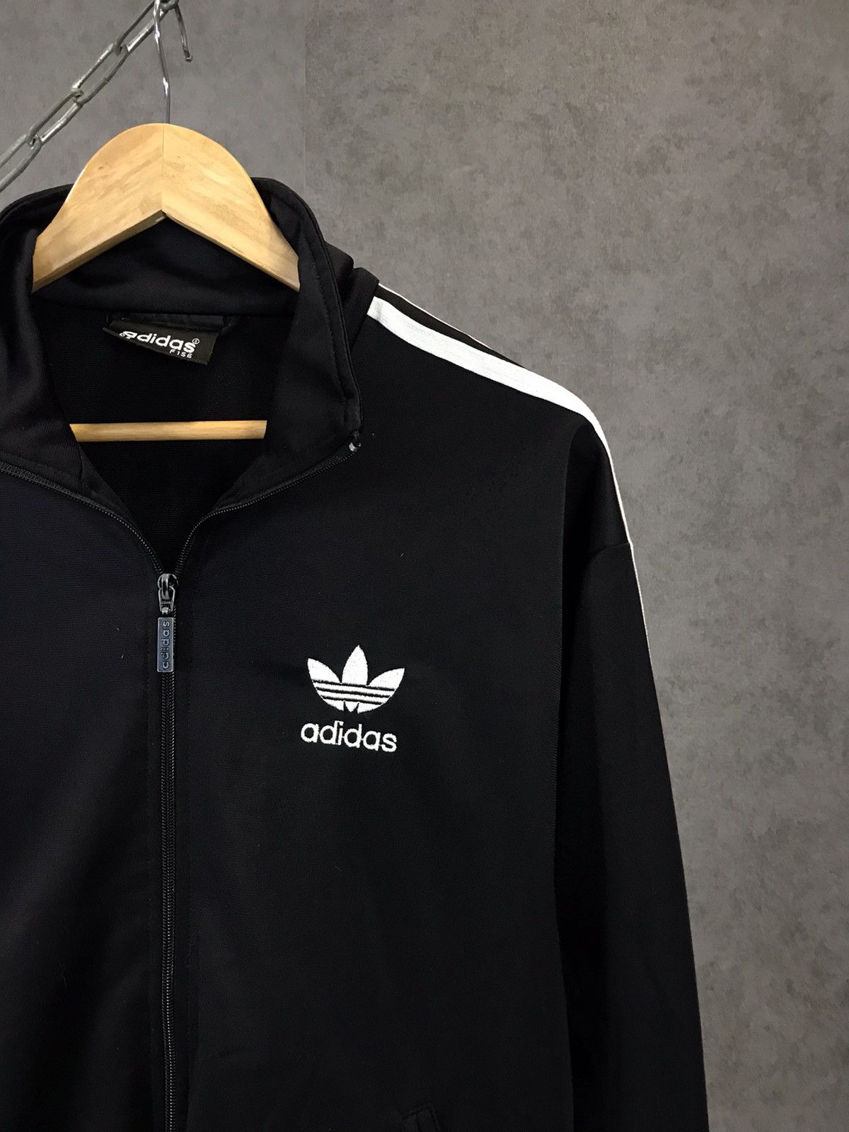 Adidas Adidas vintage big logo zip sweatshirt Size US XS / EU 42 / 0 - 2 Thumbnail