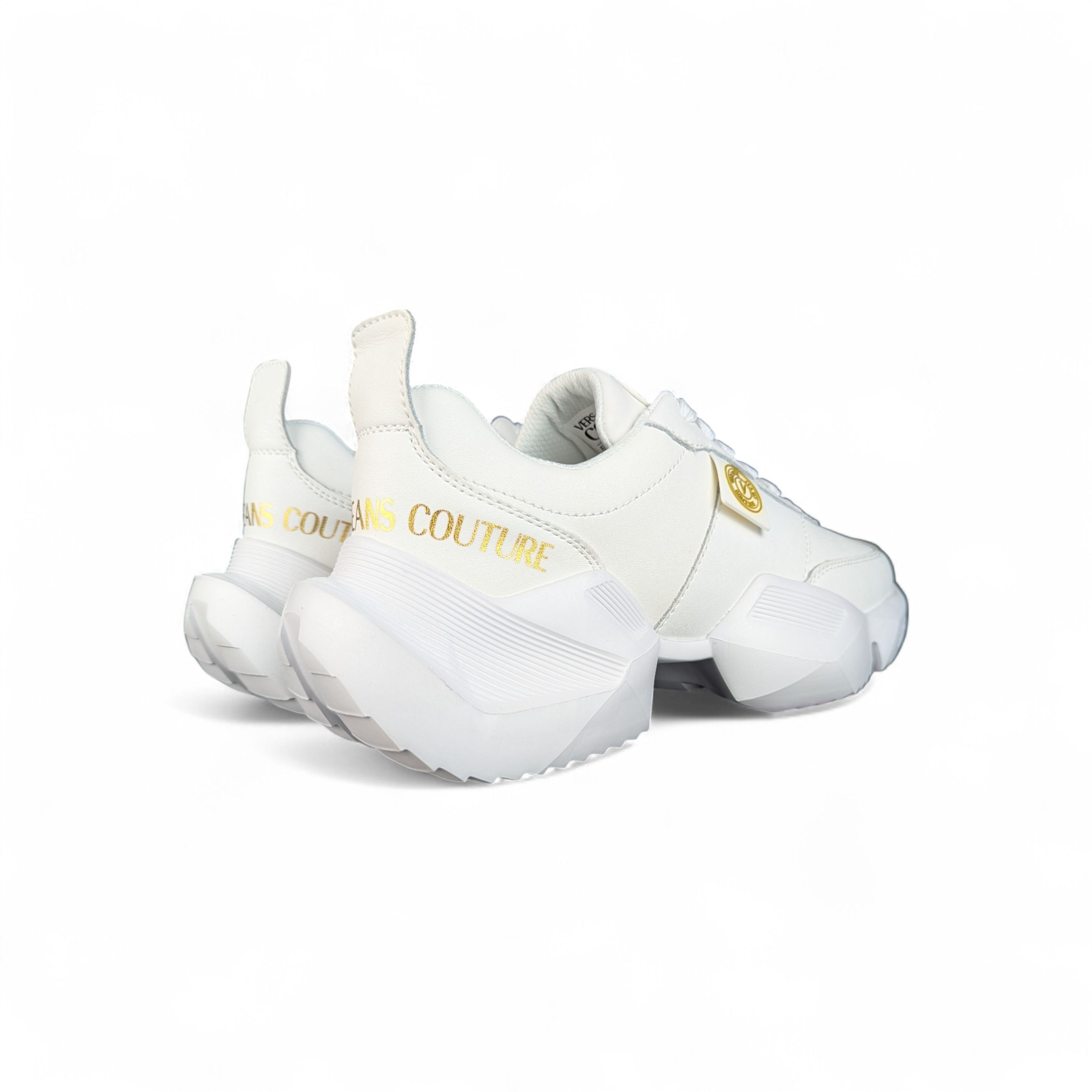 Versace Jeans Couture VERSACE JEANS COUTURE White Sneakers Size US 7 / IT 37 - 5 Thumbnail