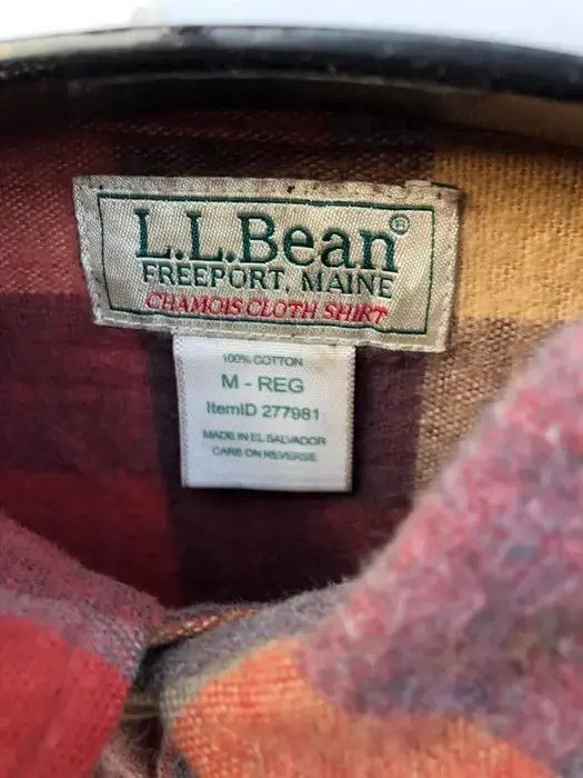 L.L. Bean LL Bean Checked Plaid Tartan Shirt Button Up Size US M / EU 48-50 / 2 - 4 Thumbnail