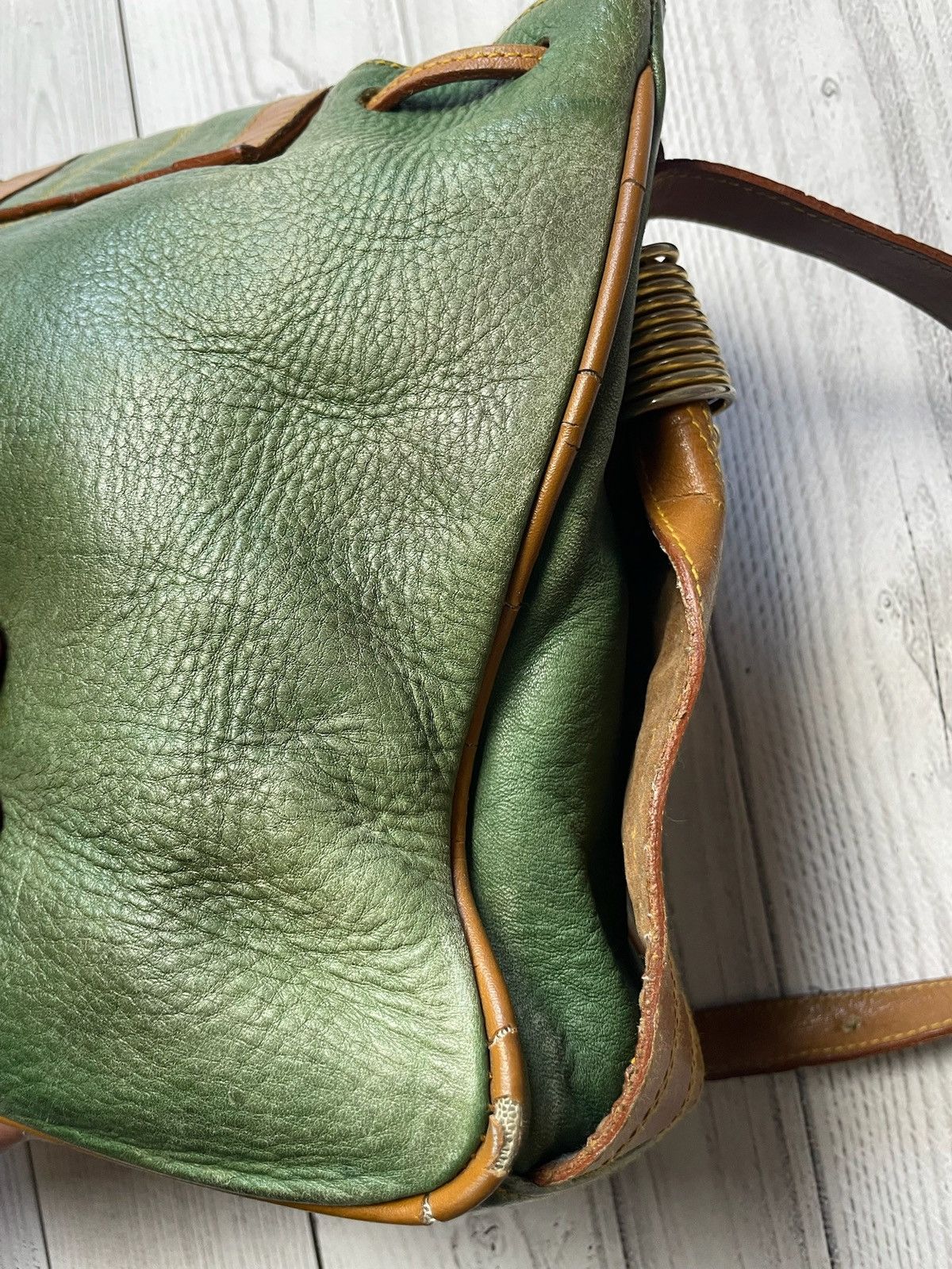 Vintage Vintage Yves Saint Laurent bag green crossbody rare Size ONE SIZE - 8 Thumbnail