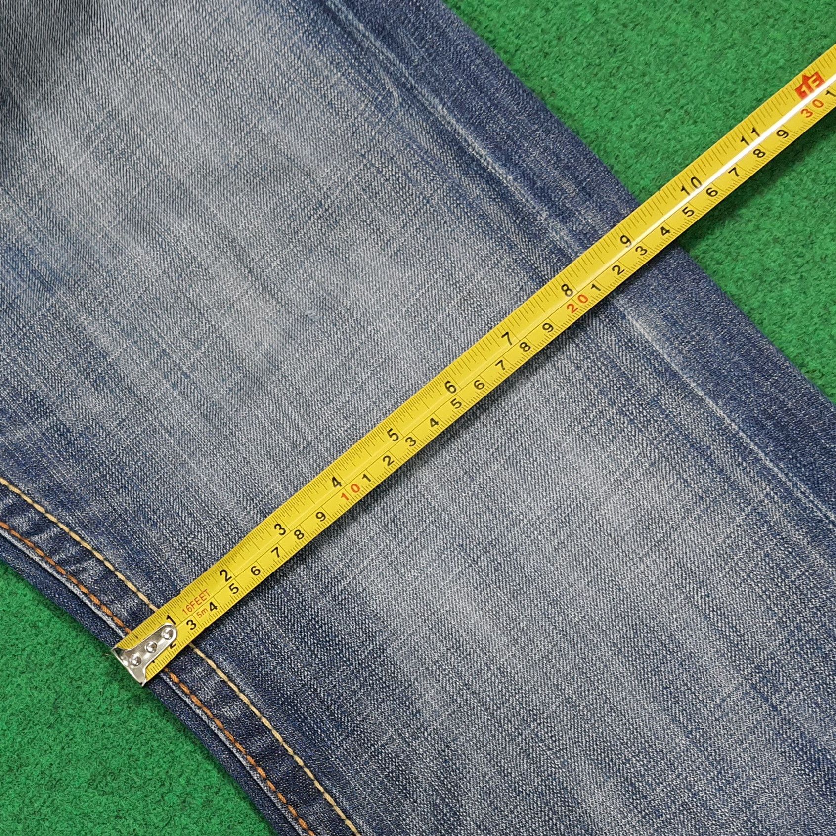 True Religion Vintage True Religion Jeans Blue Baggy Bootcut C280N28 Size US 33 - 19 Thumbnail