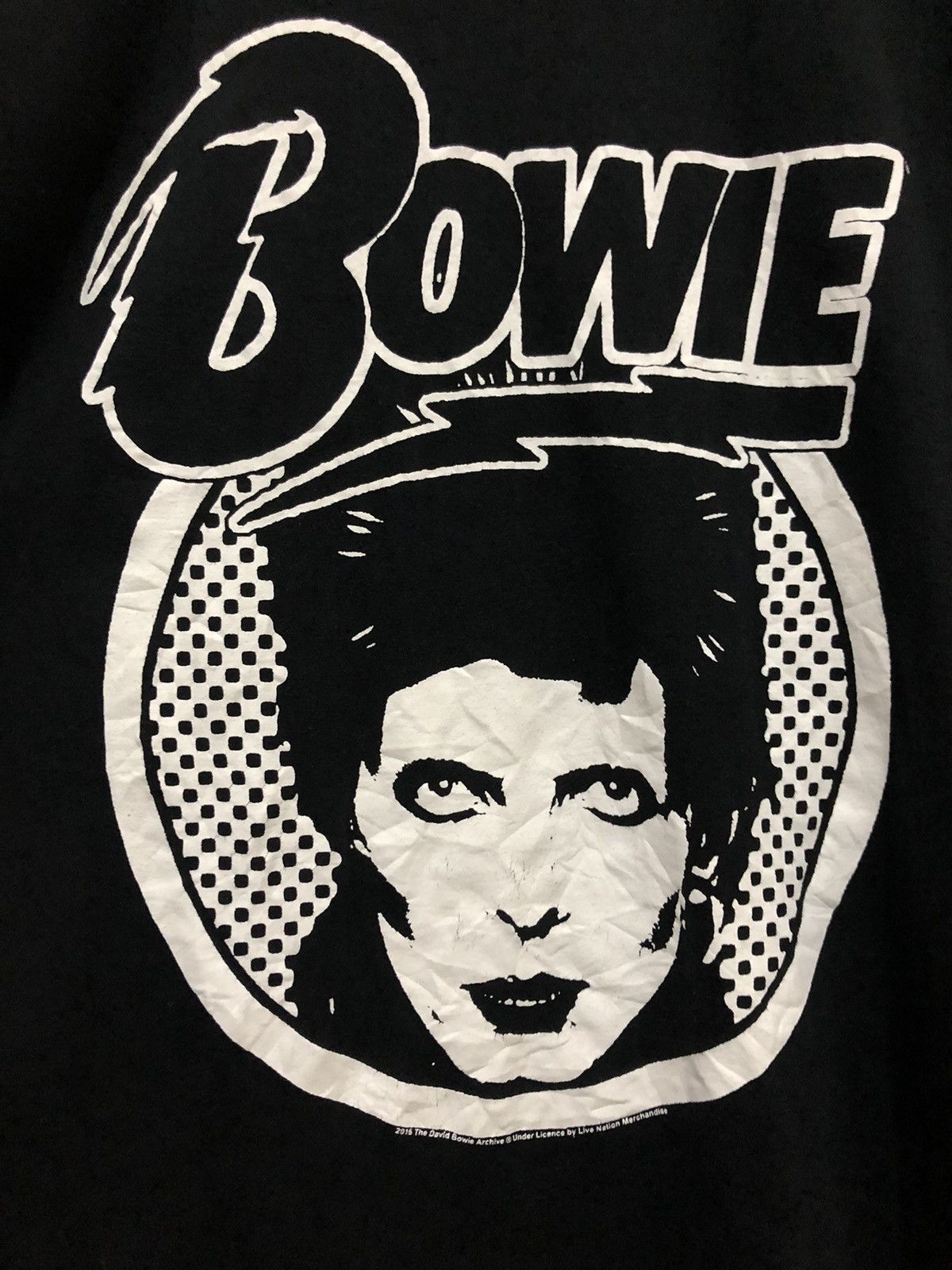 Band Tees × Japanese Brand @2016 David Bowie Merchandise Tee Size US XL / EU 56 / 4 - 2 Thumbnail