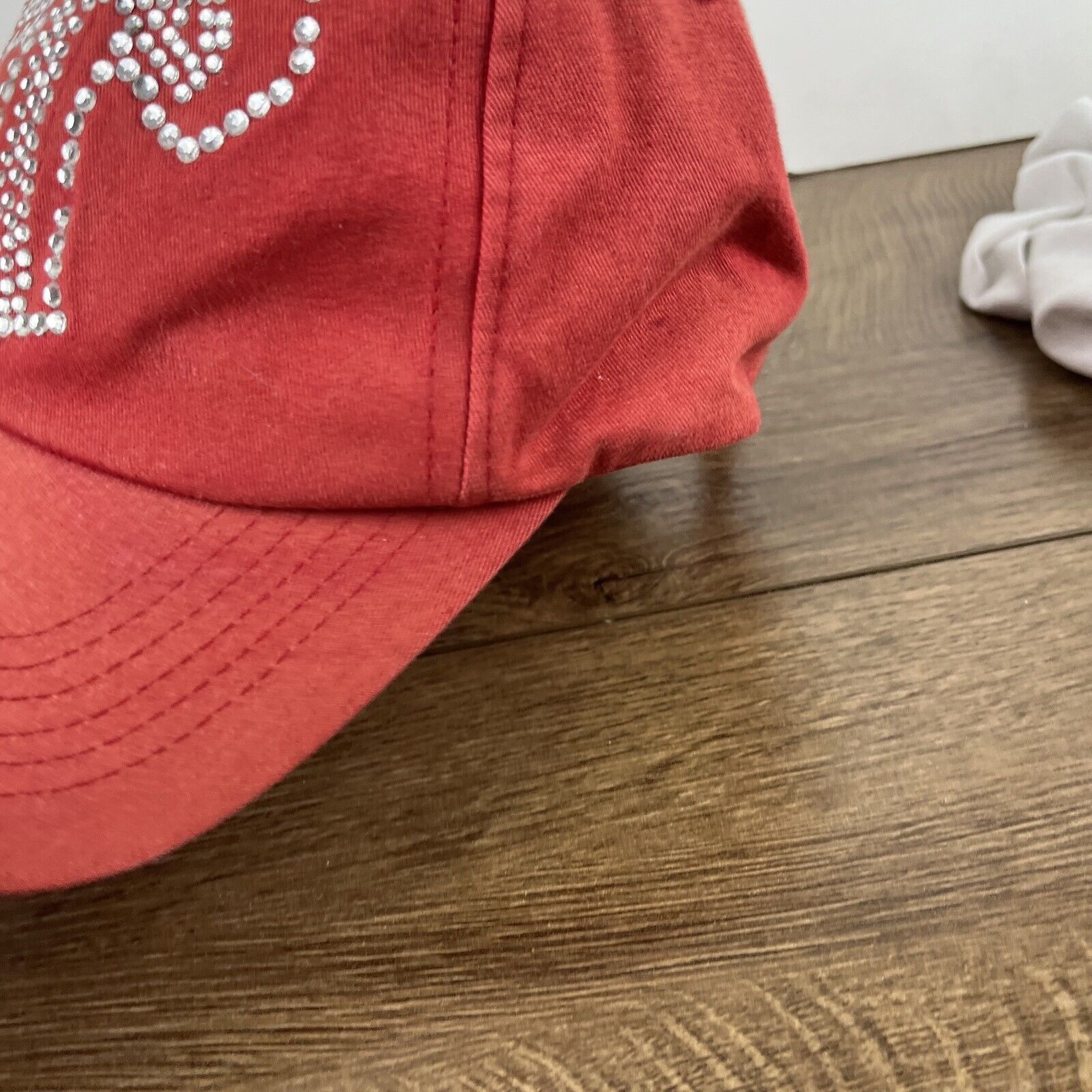Other Silver Cross Hat Cross Hat Red Hat Adjustable Red Adult Size Size ONE SIZE - 8 Thumbnail