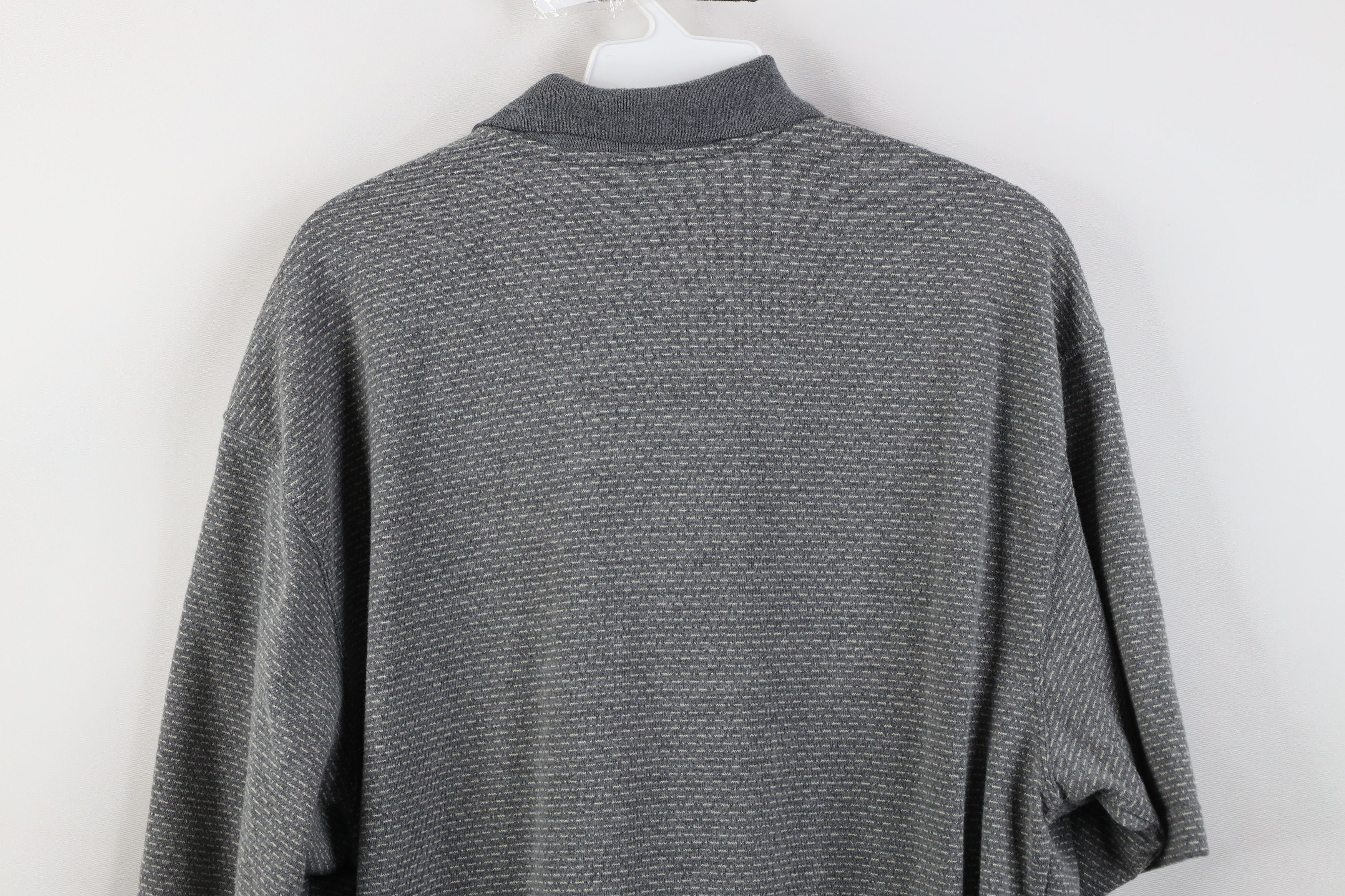 Vintage Vintage 90s Y2K Streetwear Knit Collared Golf Polo Shirt Size US L / EU 52-54 / 3 - 10 Thumbnail