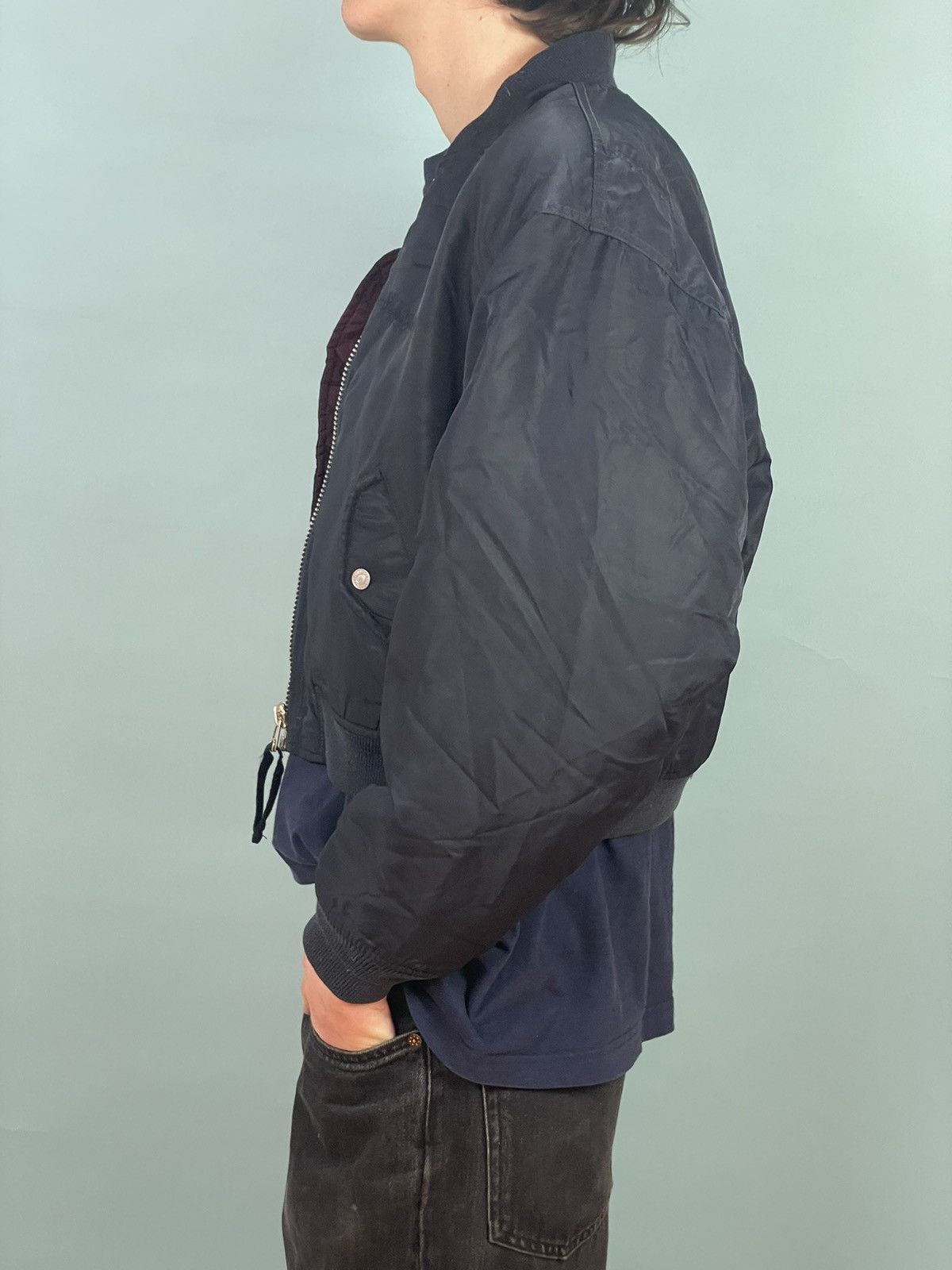 Vintage Vintage militairy Bomber Jacket MA1 Size US XS / EU 42 / 0 - 2 Thumbnail