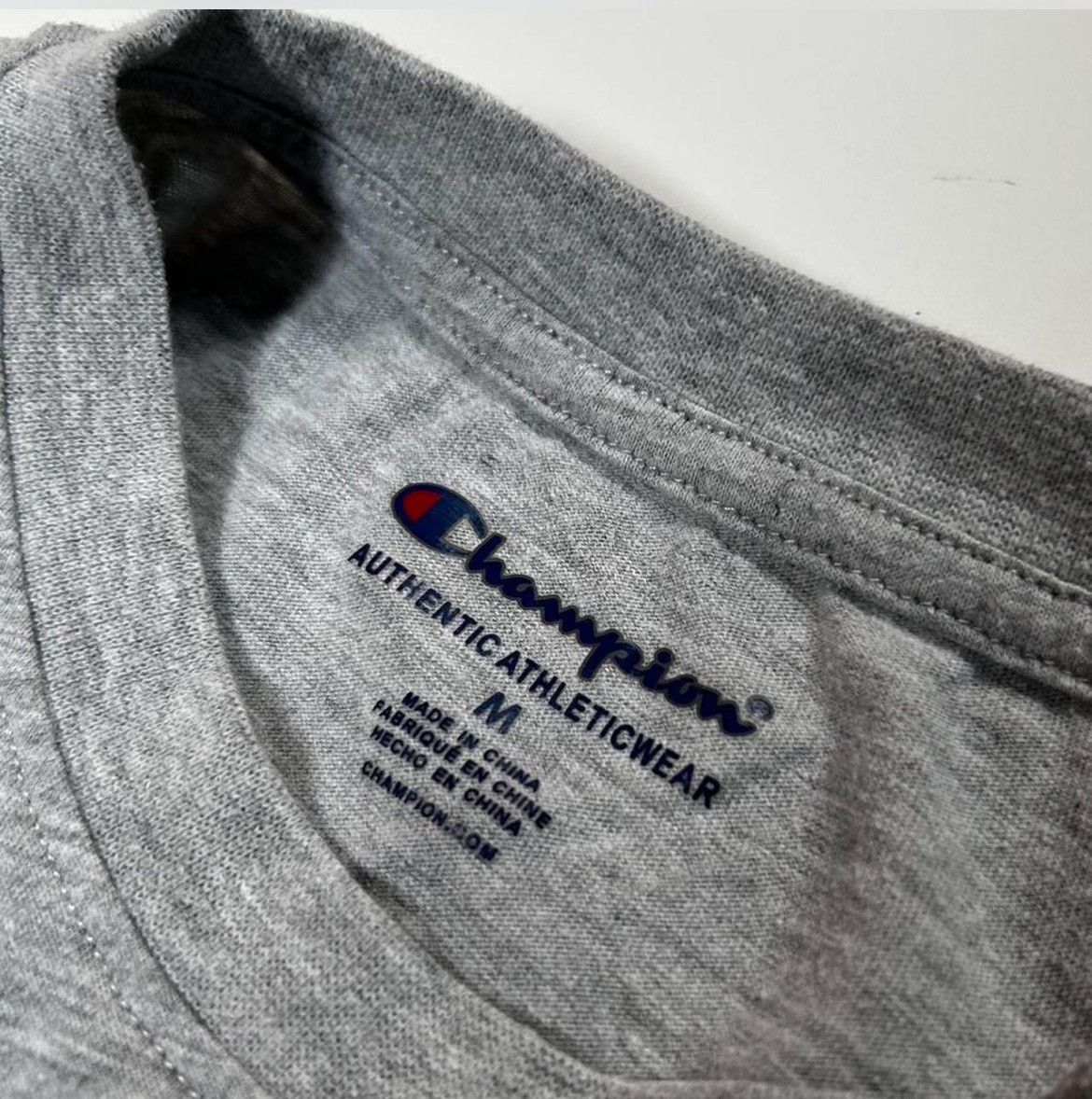 Champion Champion - (M) Youth Boys Gray Champion T-Shirt Size US M / EU 48-50 / 2 - 4 Thumbnail