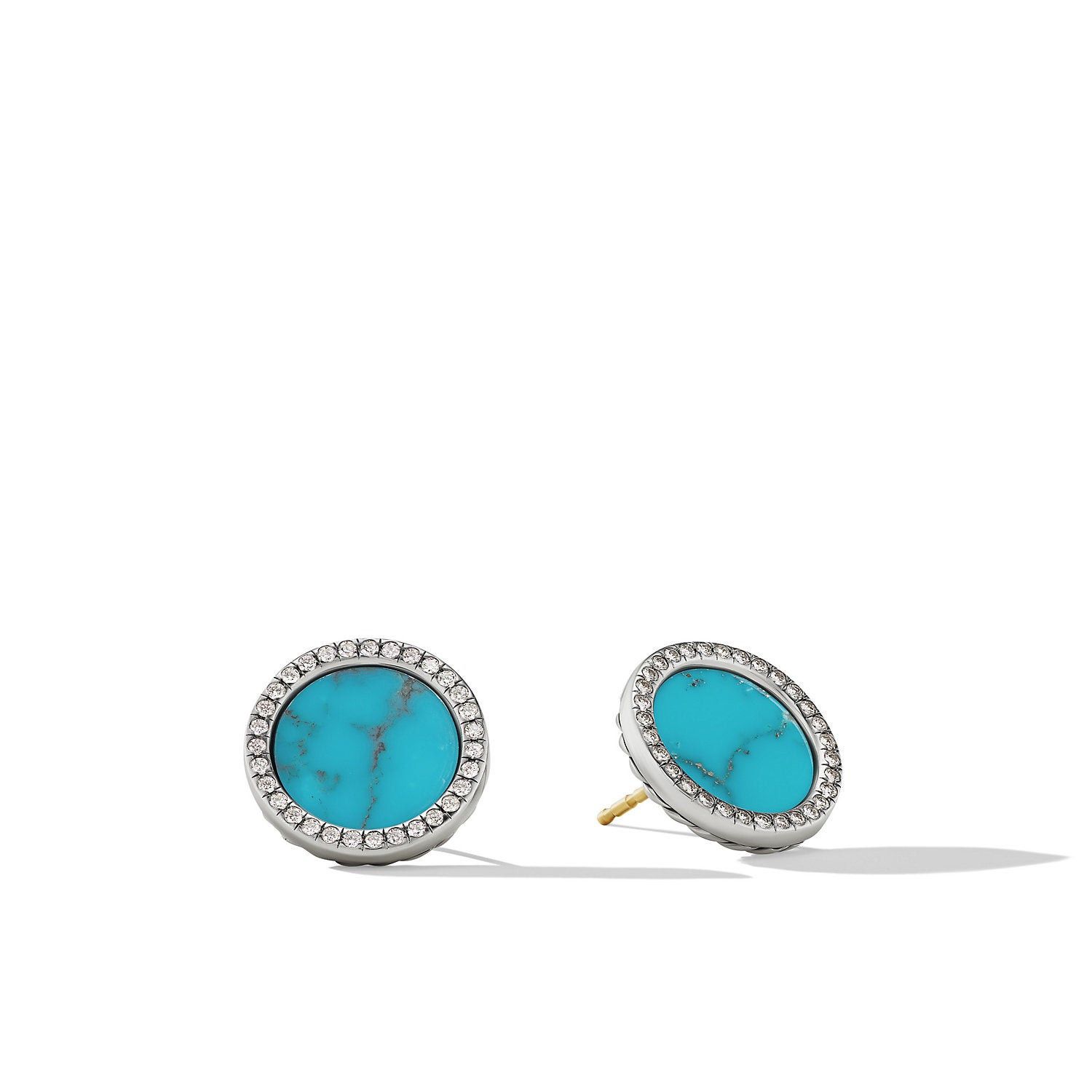 David Yurman o1w1db10525 E17010D Earrings in Silver with Pave Diamond Size ONE SIZE - 1 Preview