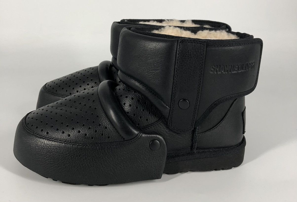 Hood By Air × Ugg UGG x Shayne Oliver Armourite Black Sabatons Boots 8 Size US 8 / EU 41 - 10 Thumbnail