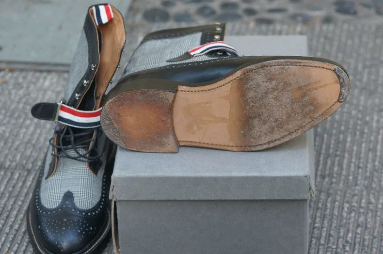 Thom Browne Thom Browne Boulogne carved boots Size US 9 / EU 42 - 7 Thumbnail