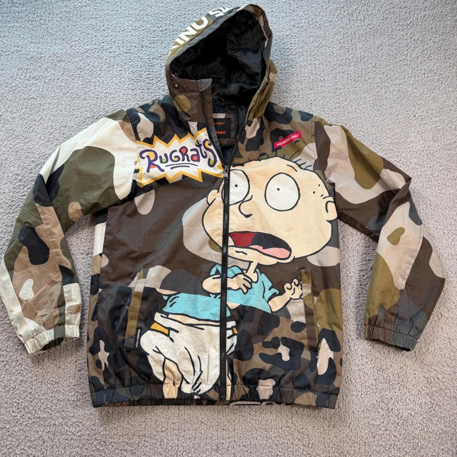 Members Only Members Only x Nickelodeon Rugrats Camo Hooded Jacket Tommy Size US S / EU 44-46 / 1 - 2 Thumbnail