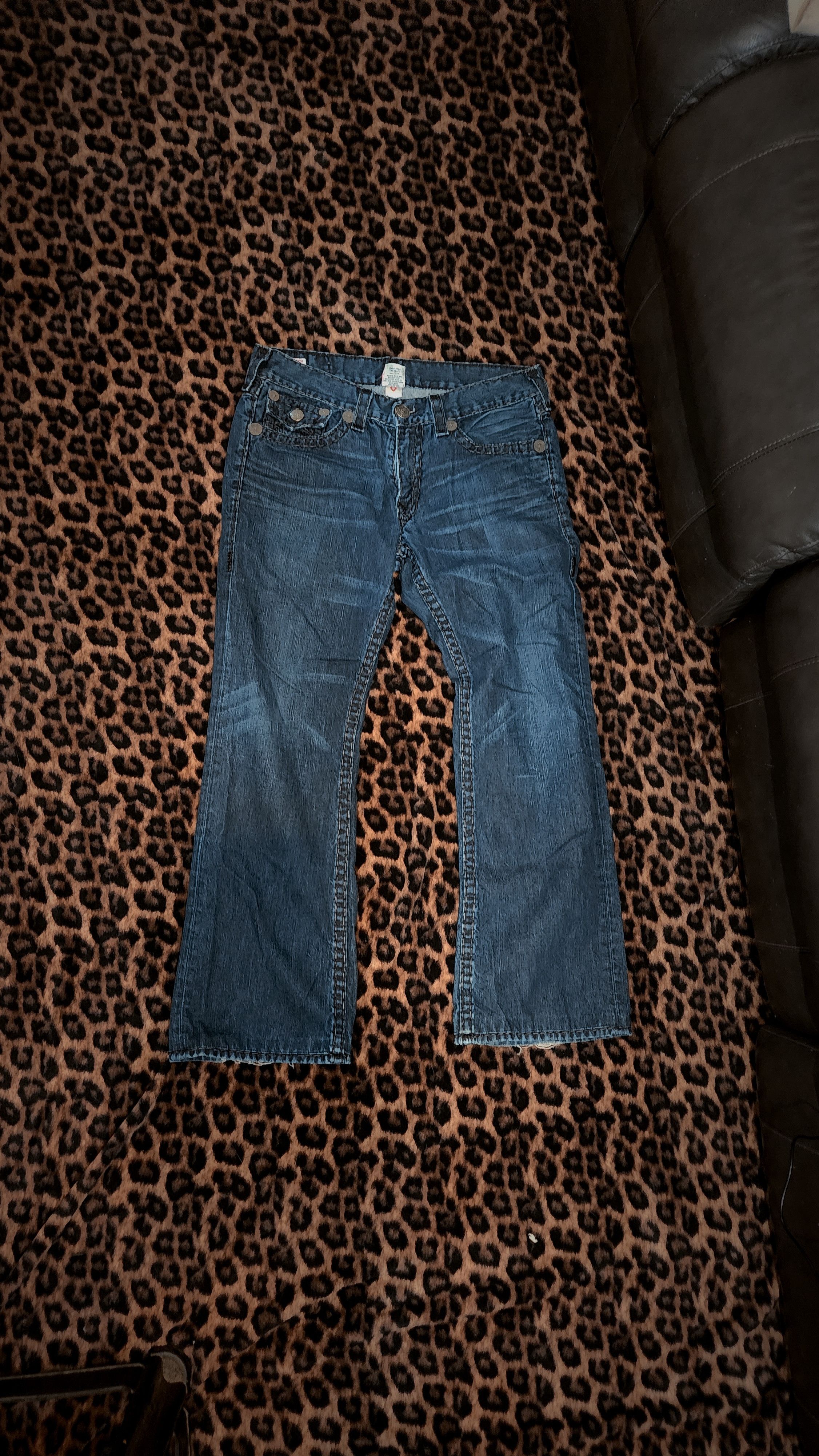 True Religion True Religion Super T Vintage Jeans Size US 36 / EU 52 - 7 Thumbnail