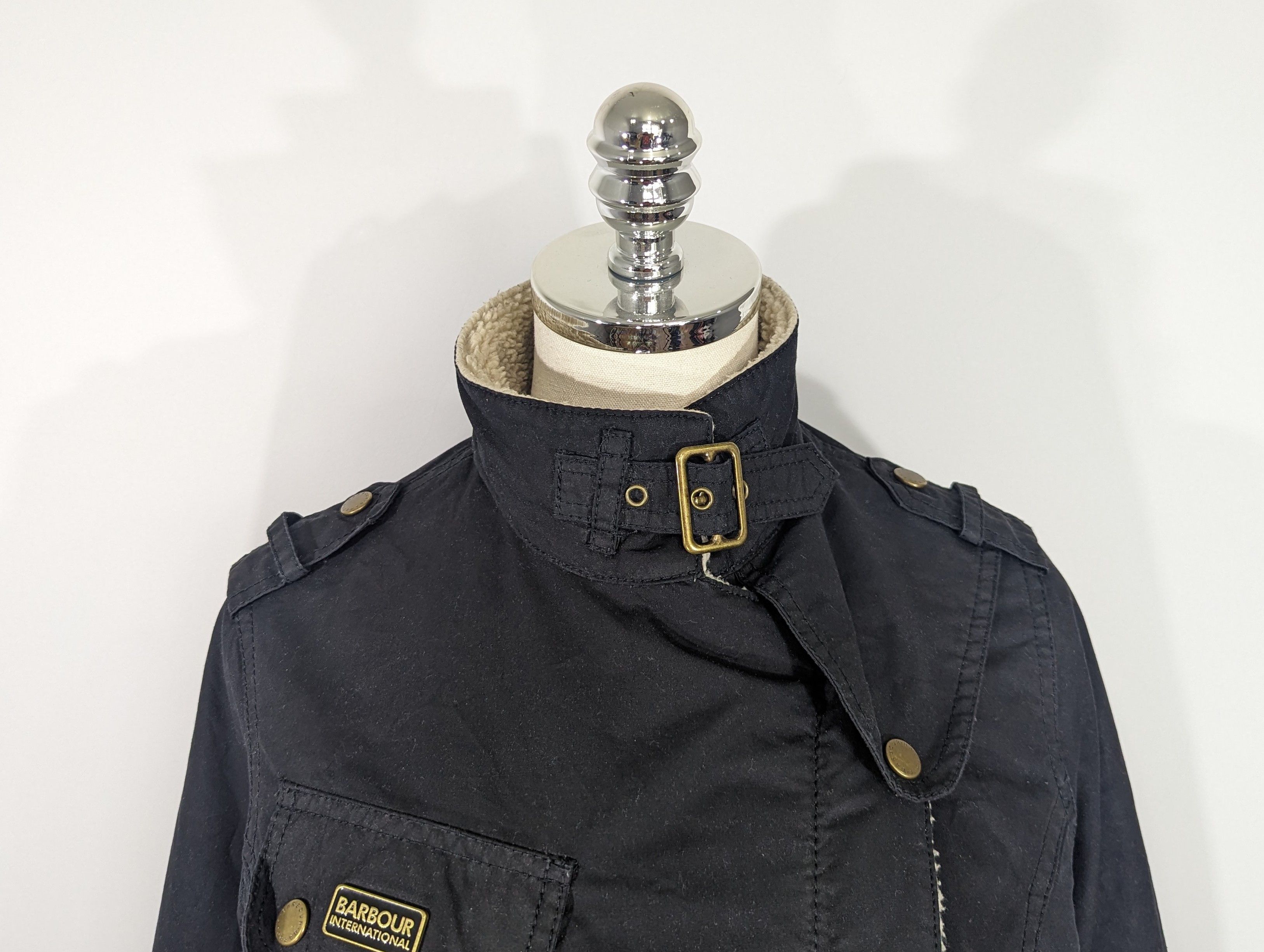 Barbour Barbour International Matlock Wax Jacket Motorcycle Clothing Size M / US 6-8 / IT 42-44 - 4 Thumbnail