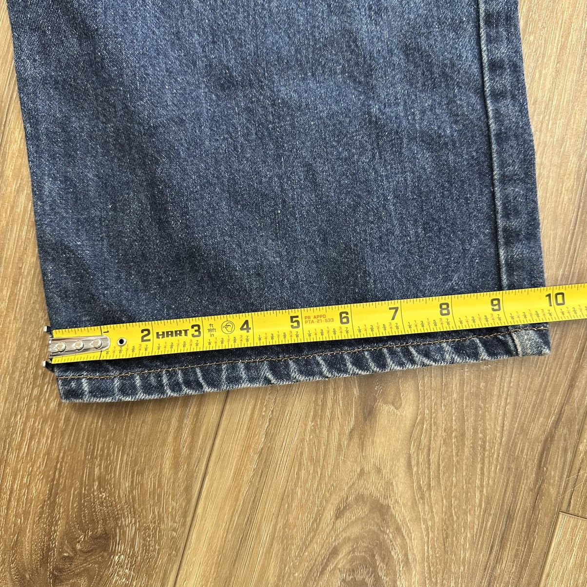 Guess Vintage 90s Guess Made in USA 100% Cotton Baggy Jeans Size US 34 / EU 50 - 10 Thumbnail