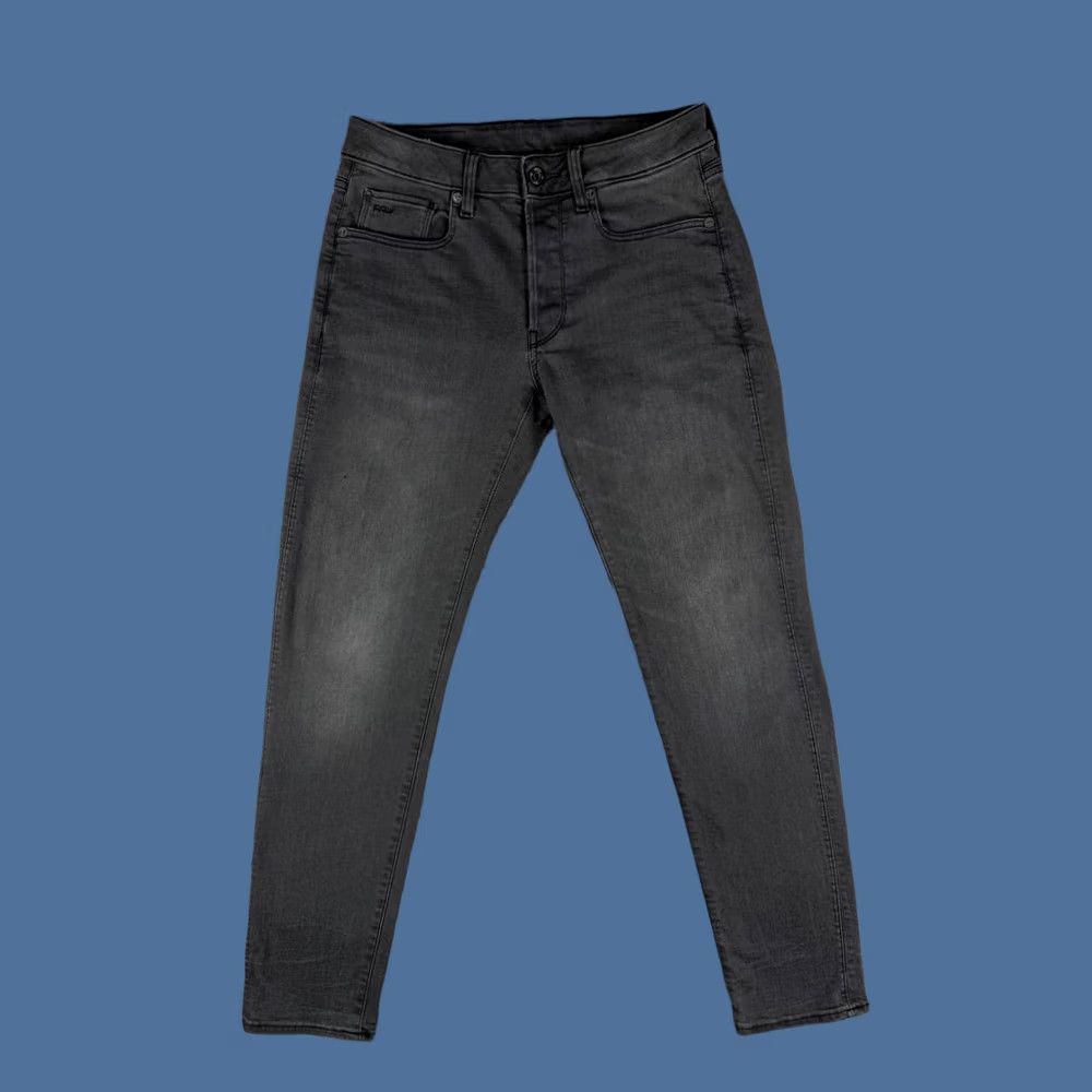 G-Star G-Star RAW 3301 Jeans Slim Straight Denim Gray Size 29x32 Men's Size US 29 - 1 Thumbnail