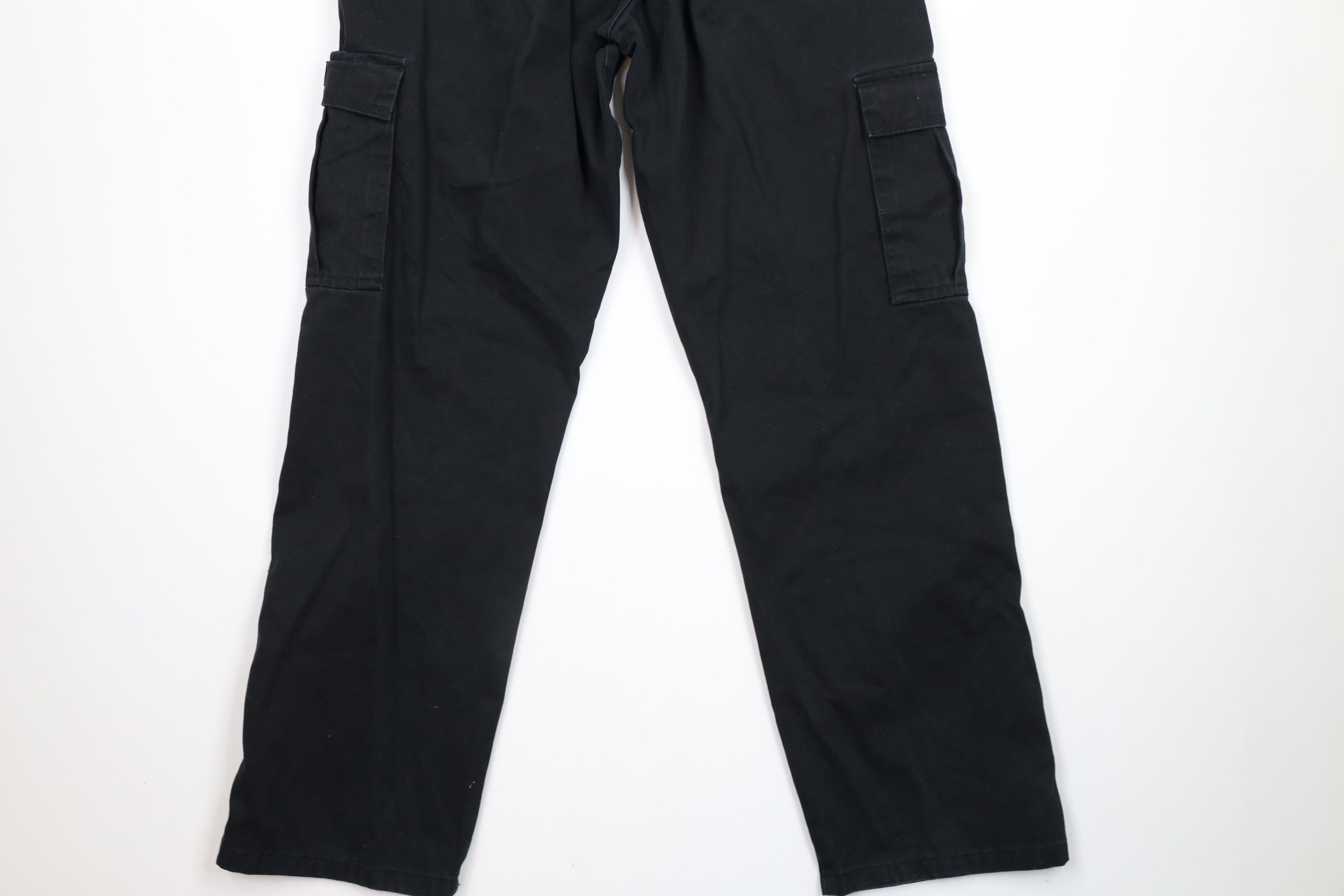 Vintage × Wrangler Vintage Wrangler Baggy Loose Fit Cargo Pants Black Cotton Size US 30 / EU 46 - 11 Thumbnail