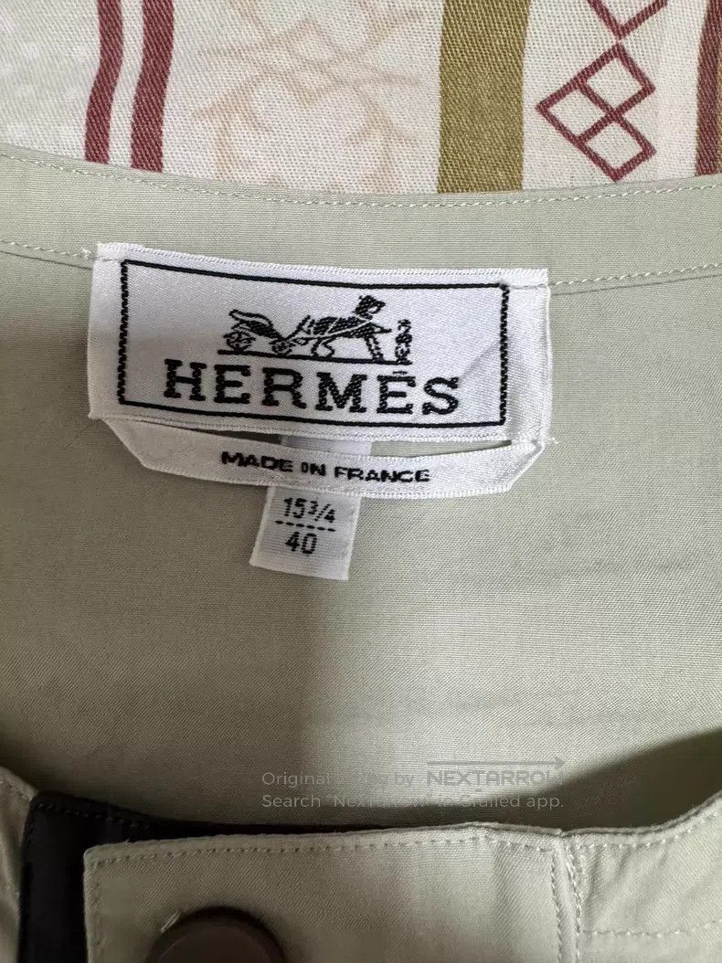 Hermes Hermes Short-sleeved jacket Size US XXS / EU 40 - 6 Thumbnail