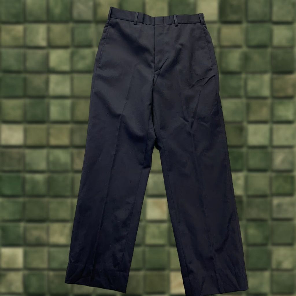 Brooks Brothers Brooks Brothers Pants Men Navy Wool Premium Collection  Vintage 31x30 Straight Dress Pants City Preppy American Mens | Grailed