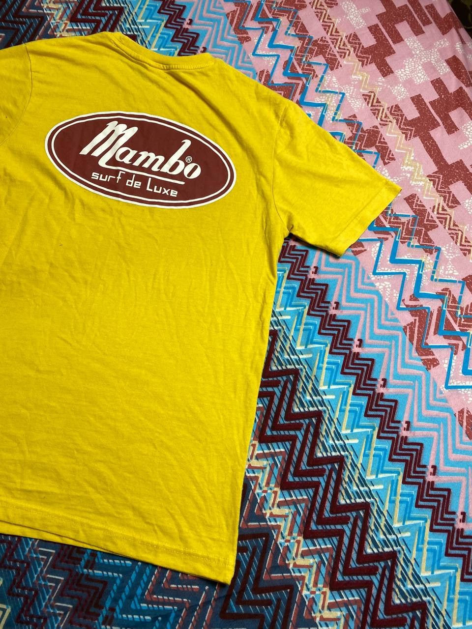 Mambo Streetwear T-Shirt yellow Mambo big logo Y2K Vintage Size US M / EU 48-50 / 2 - 13 Thumbnail