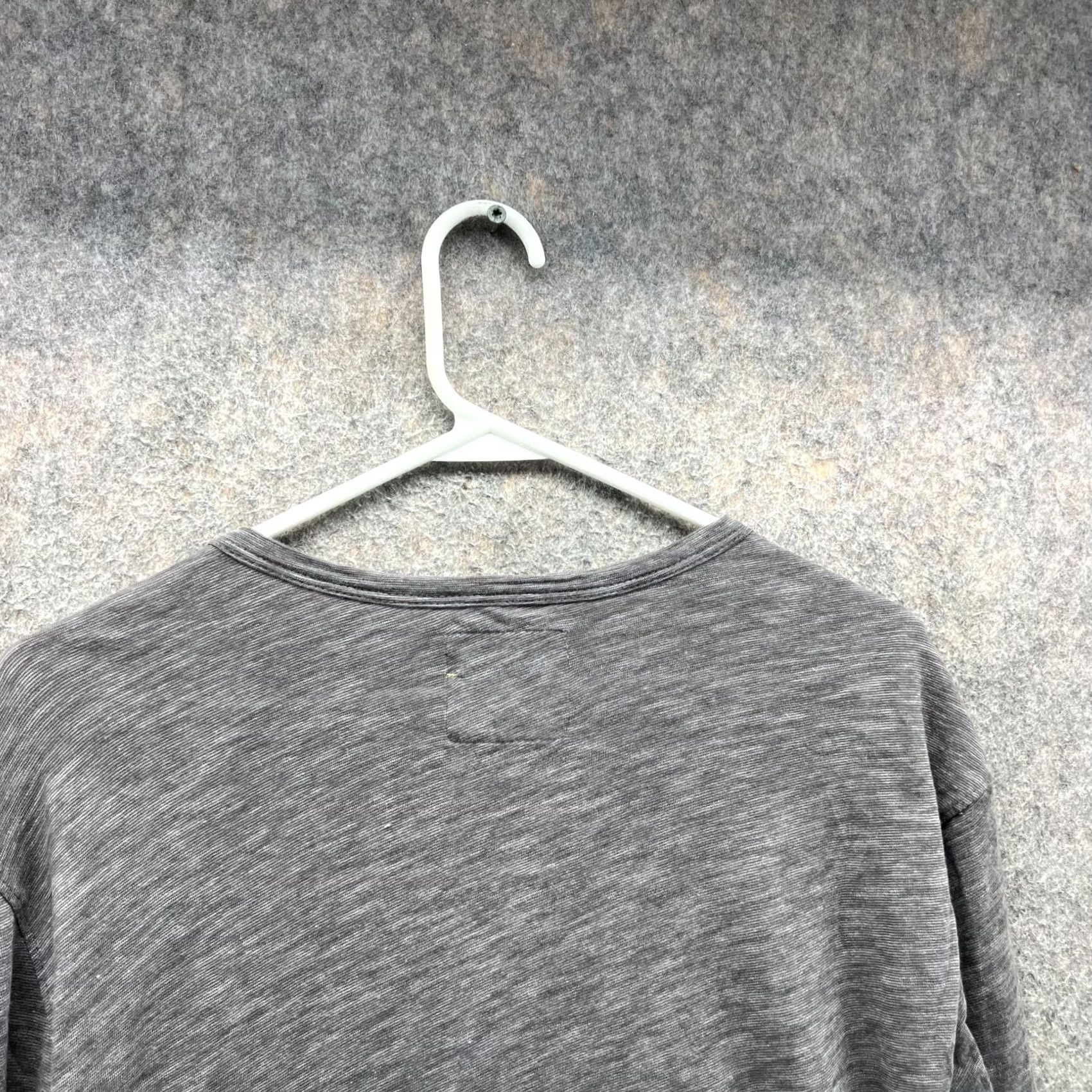 Bonobos Bonobos Shirt Men Medium Heather Gray Henley Fleece Cotton Logo Pullover Shirt Sweatshirt Size US M / EU 48-50 / 2 - 2 Thumbnail