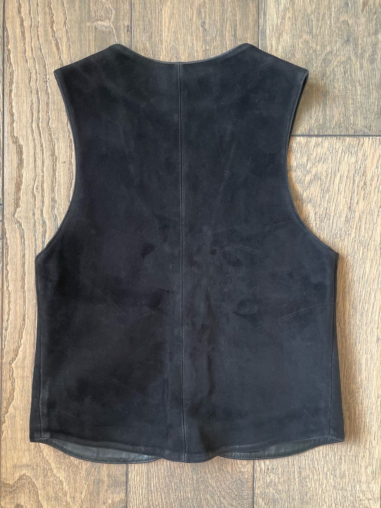 Chrome Hearts Chrome Hearts 90’s Suede/Leather Vest Size US M / EU 48-50 / 2 - 2 Thumbnail