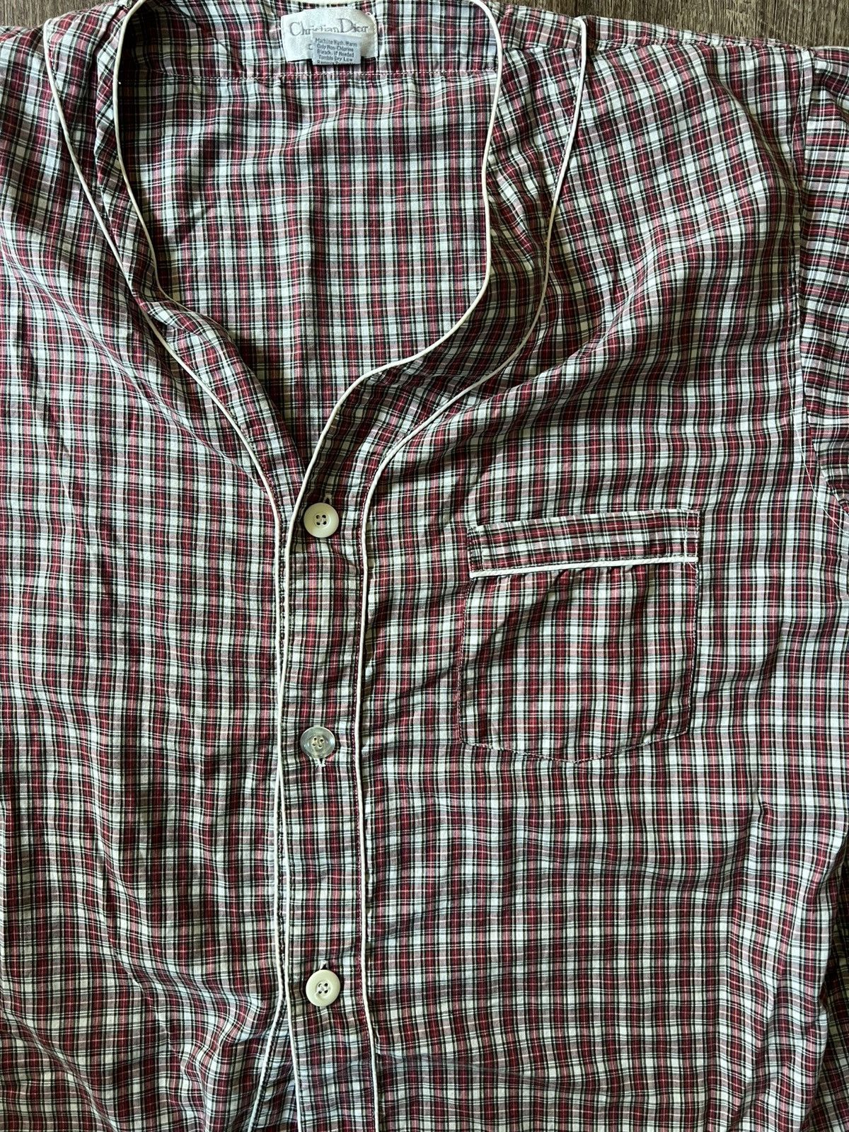 Christian Dior Monsieur × Dior Vintage Christian Dior Pajama Shirt Size US XL / EU 56 / 4 - 3 Thumbnail