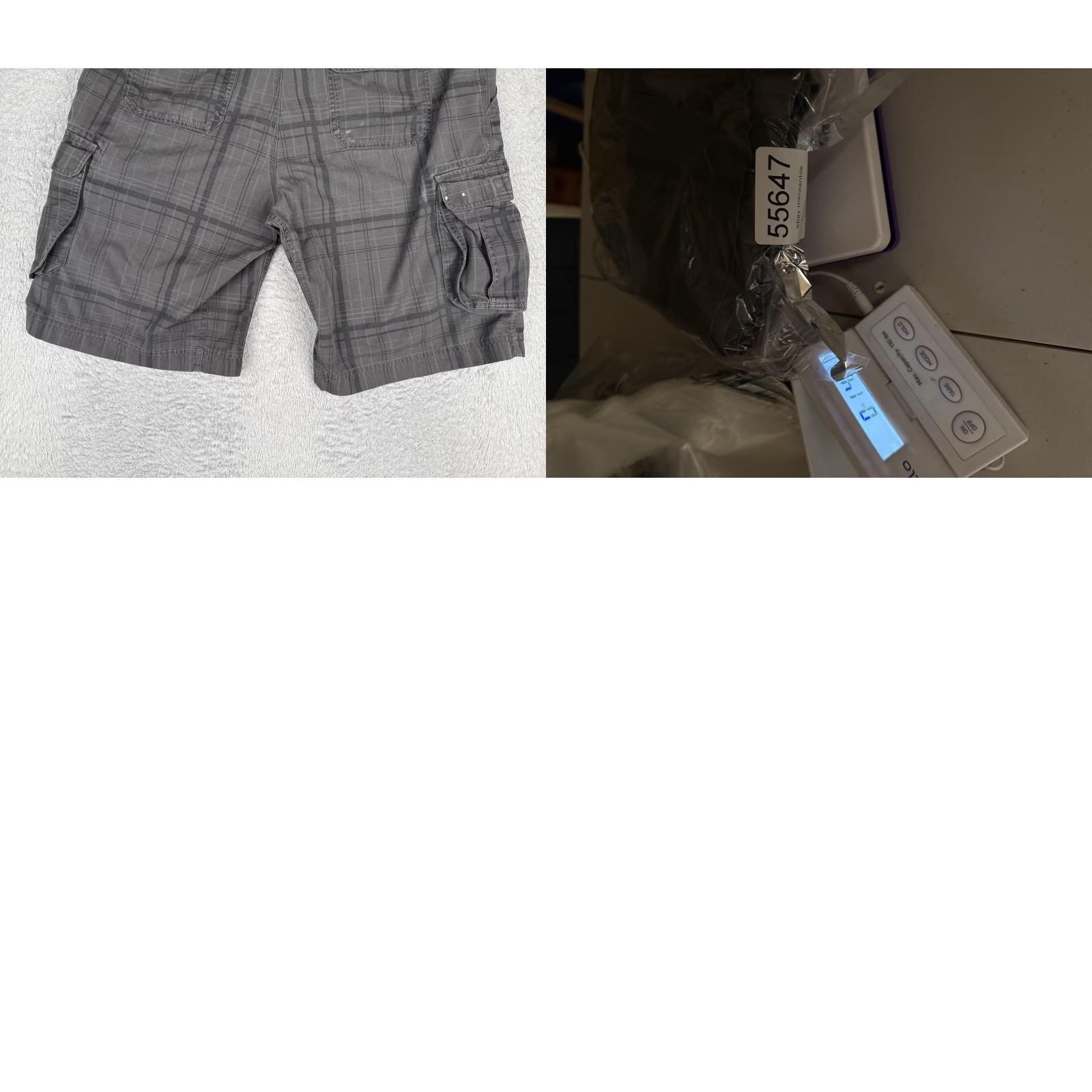 The North Face The North Face Mens Shorts 36 Gray Plaid Cargo 11 Inseam Hiking Outdoor Pockets Size US 36 / EU 52 - 10 Thumbnail