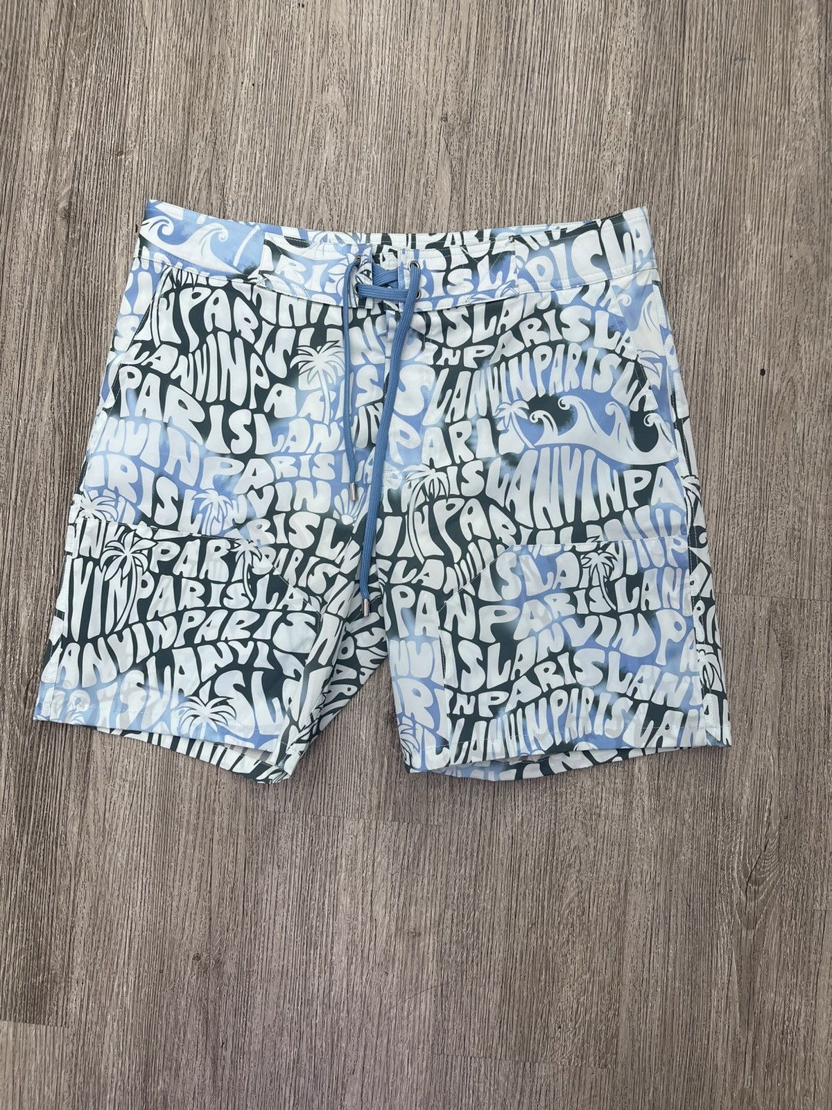 Lanvin Lanvin shorts (blue) Size US 30 / EU 46 - 1 Thumbnail
