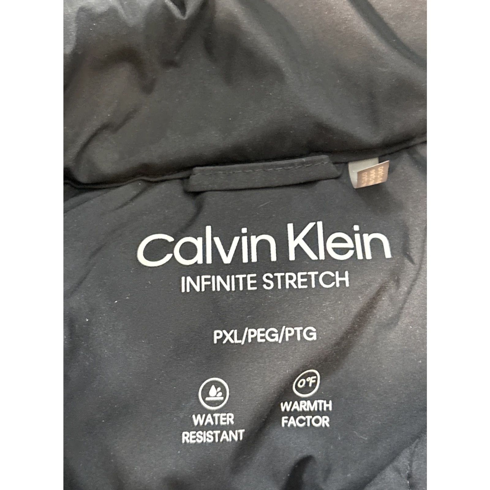 Calvin Klein Calvin Klein Hooded Puffer Jacket Womens Black Sorona Aura XL PXL Fur Collar Winter Outdoor Regular Zip Coat Size XL / US 12-14 / IT 48-50 - 4 Thumbnail