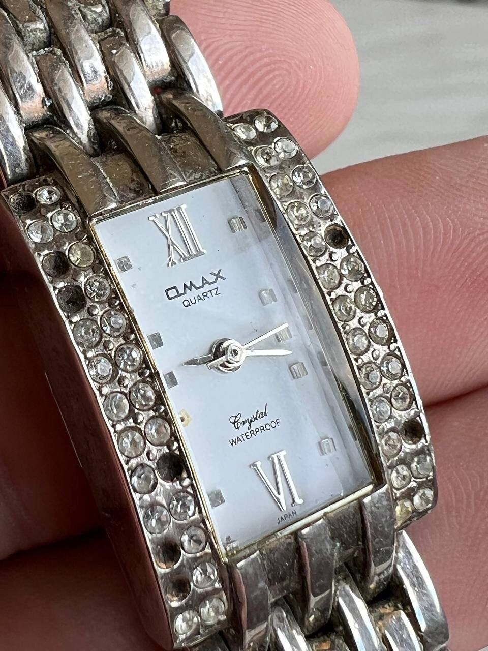 Vintage Vintage Steel Link Quartz Watch Japan Omax Metal Y2K Retro Size ONE SIZE - 2 Thumbnail