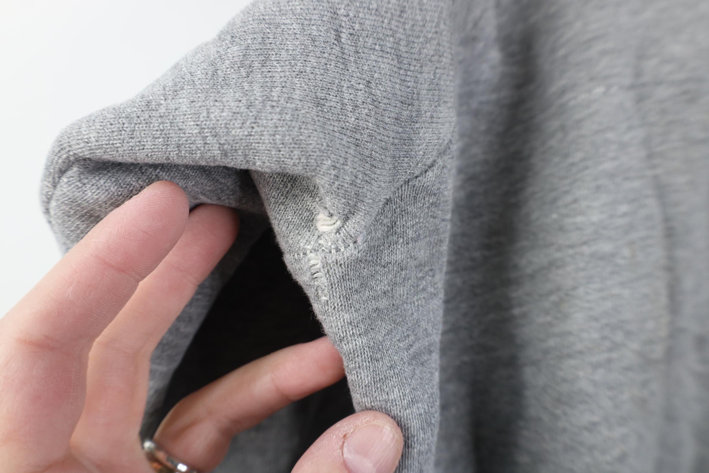Vintage Vintage 70s Streetwear Triblend Sweatshirt Heather Gray Size US S / EU 44-46 / 1 - 10 Thumbnail