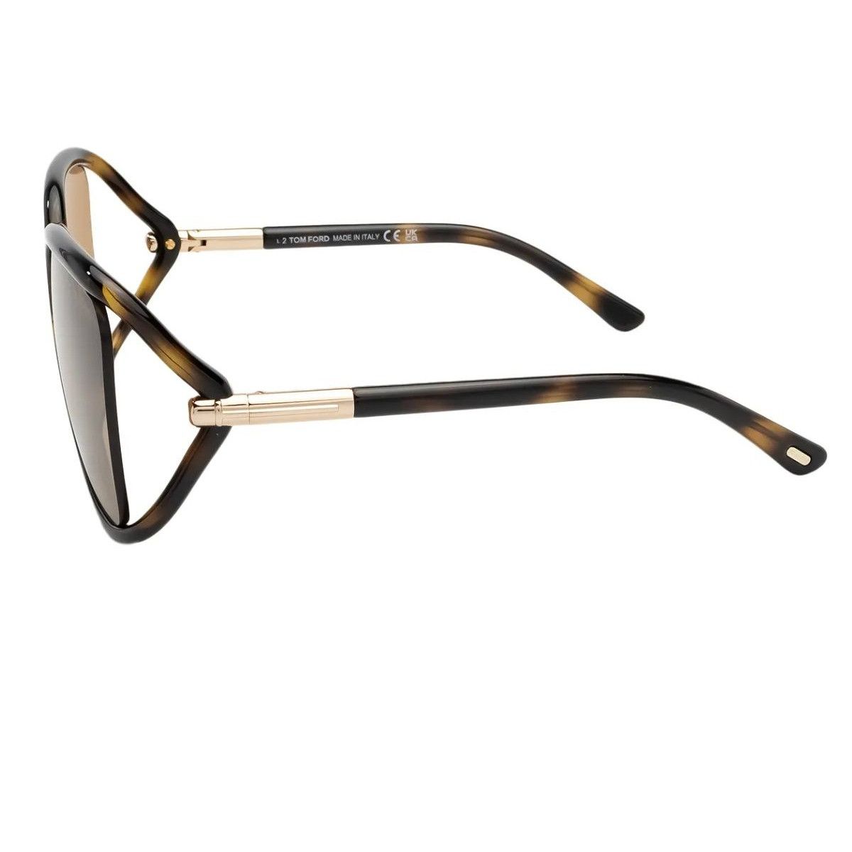 Tom Ford NEW Tom Ford SOLANGE-02 FT1089-52E Sunglasses(FT1089-52E-60) Size ONE SIZE - 4 Thumbnail