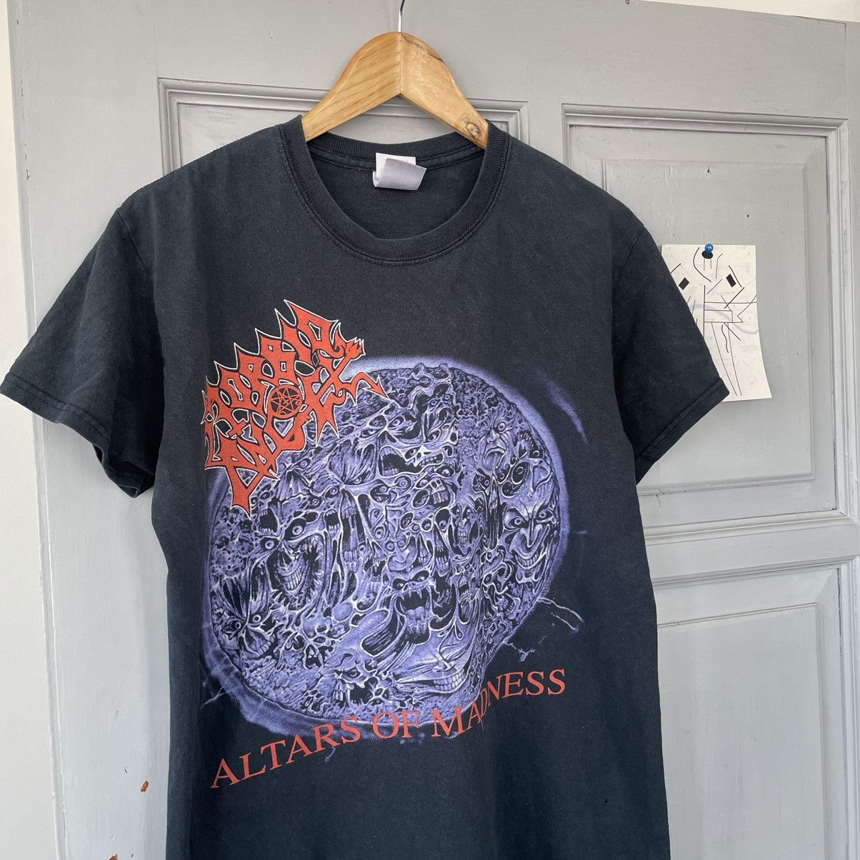 Band Tees × Vintage Vintage Morbid Angel Death metal T-shirt Altars Of Madness Size US M / EU 48-50 / 2 - 4 Thumbnail