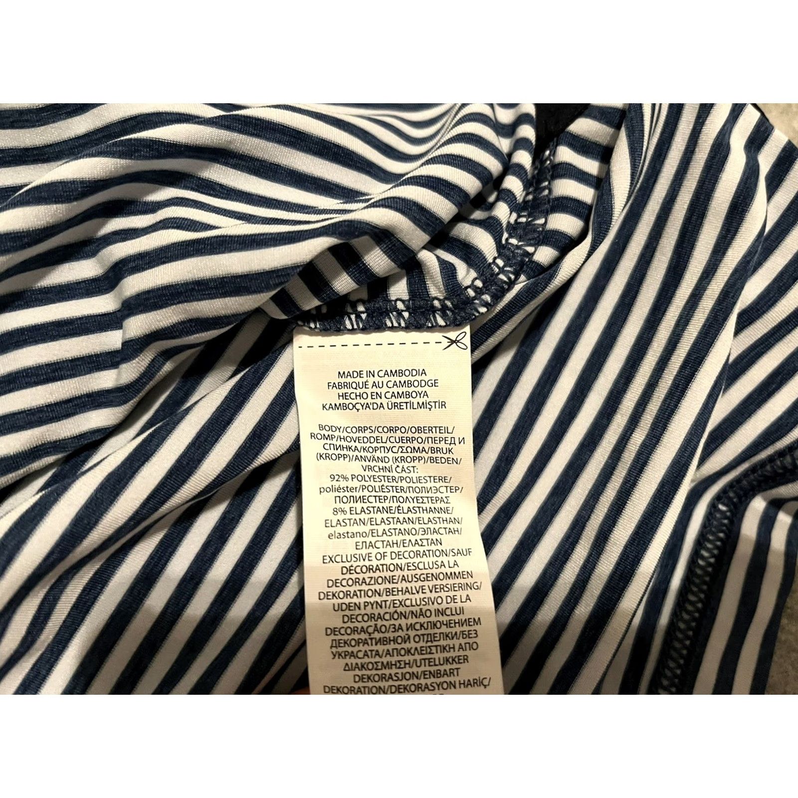 Ralph Lauren Ralph Lauren Polo Golf Shirt Mens Large Blue Striped Short Sleeve Polo Shirt Pebble Beach RLX Size US L / EU 52-54 / 3 - 5 Thumbnail