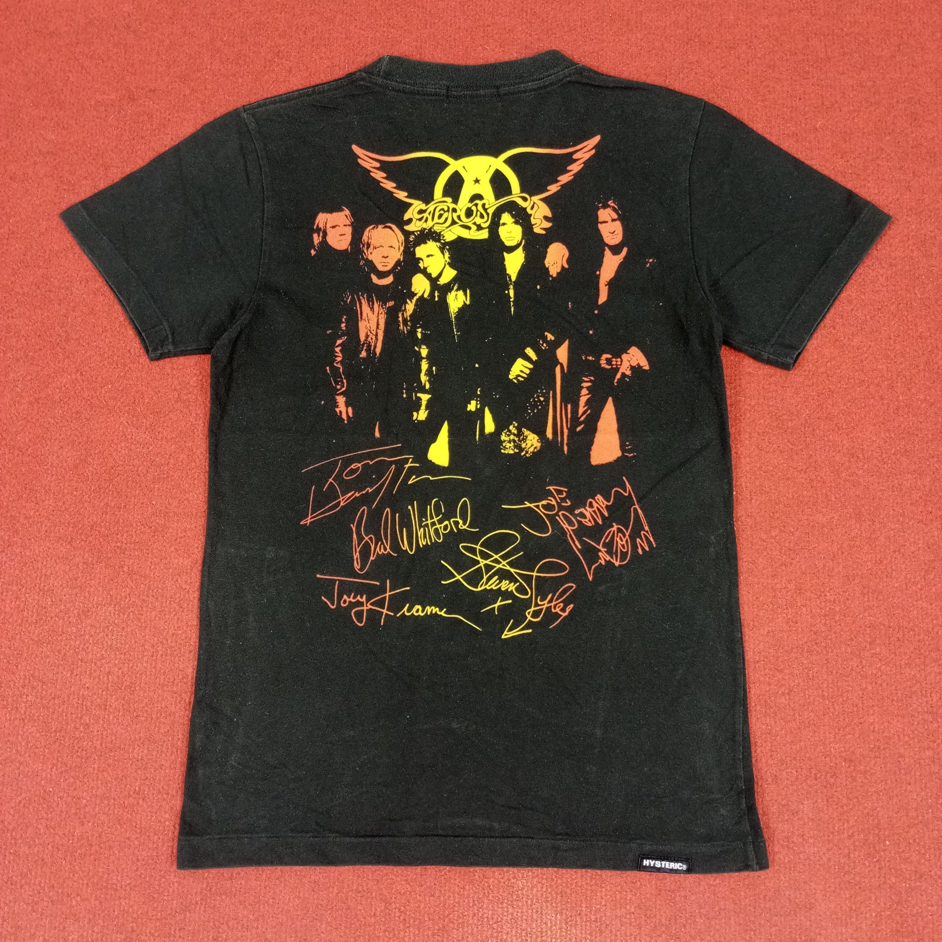 Hysteric Glamour × Japanese Brand × Vintage Hysteric Glamour X Aerosmith Vintage Tshirt Size US XS / EU 42 / 0 - 1 Thumbnail