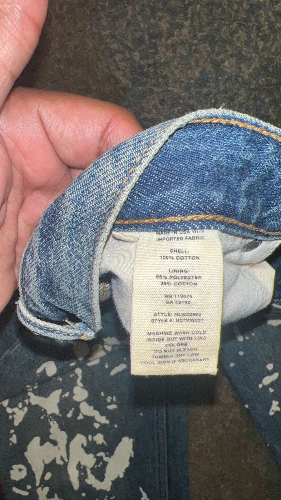 Helmut Lang Helmut Lang Painter Re Edition Size US 30 / EU 46 - 12 Thumbnail