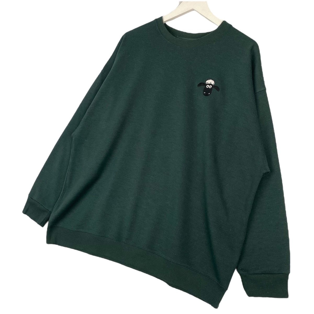 Vintage Vintage Shaun The Sheep Sweatshirt GreenPullover Jumper XL Size XL / US 12-14 / IT 48-50 - 2 Thumbnail