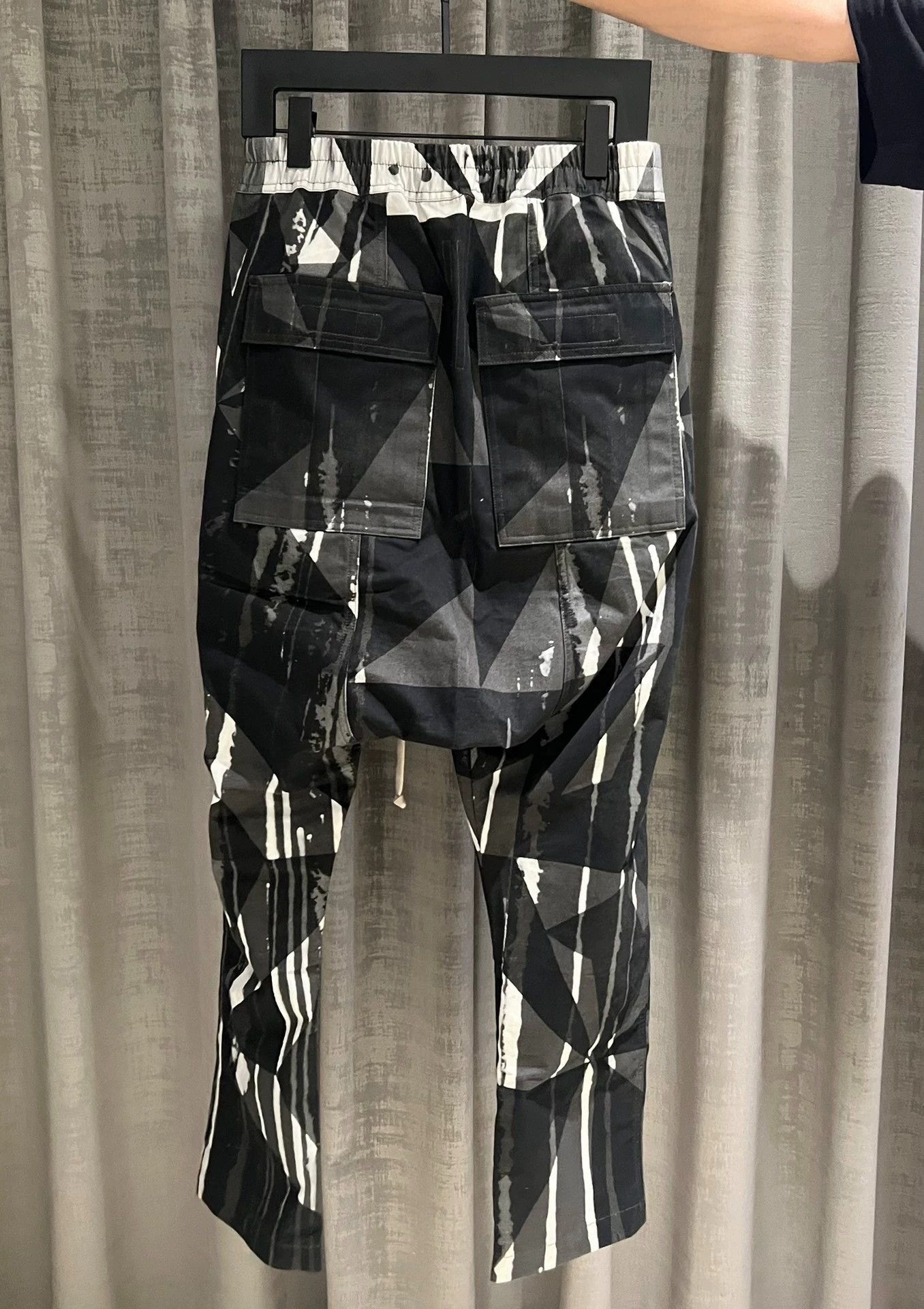 Rick Owens Rick Owens Rick Owens Double-line camouflage printed strai Size US 28 / EU 44 - 2 Thumbnail
