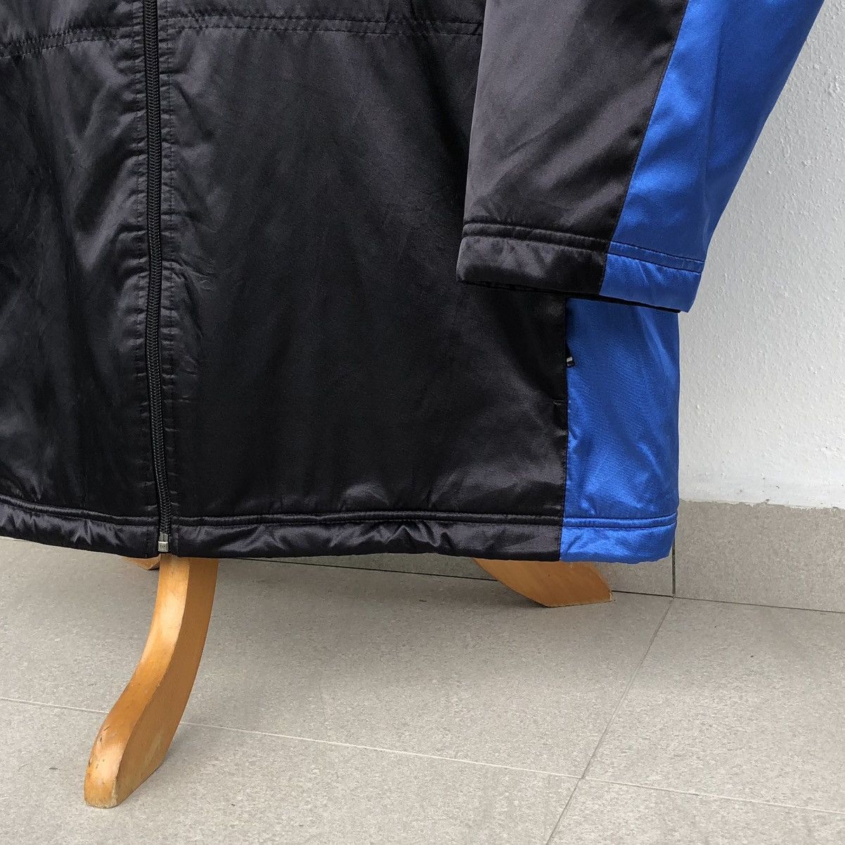 Nike Vintage 90s Nike TEAM Lined Fleece Long Jacket Size US L / EU 52-54 / 3 - 20 Thumbnail