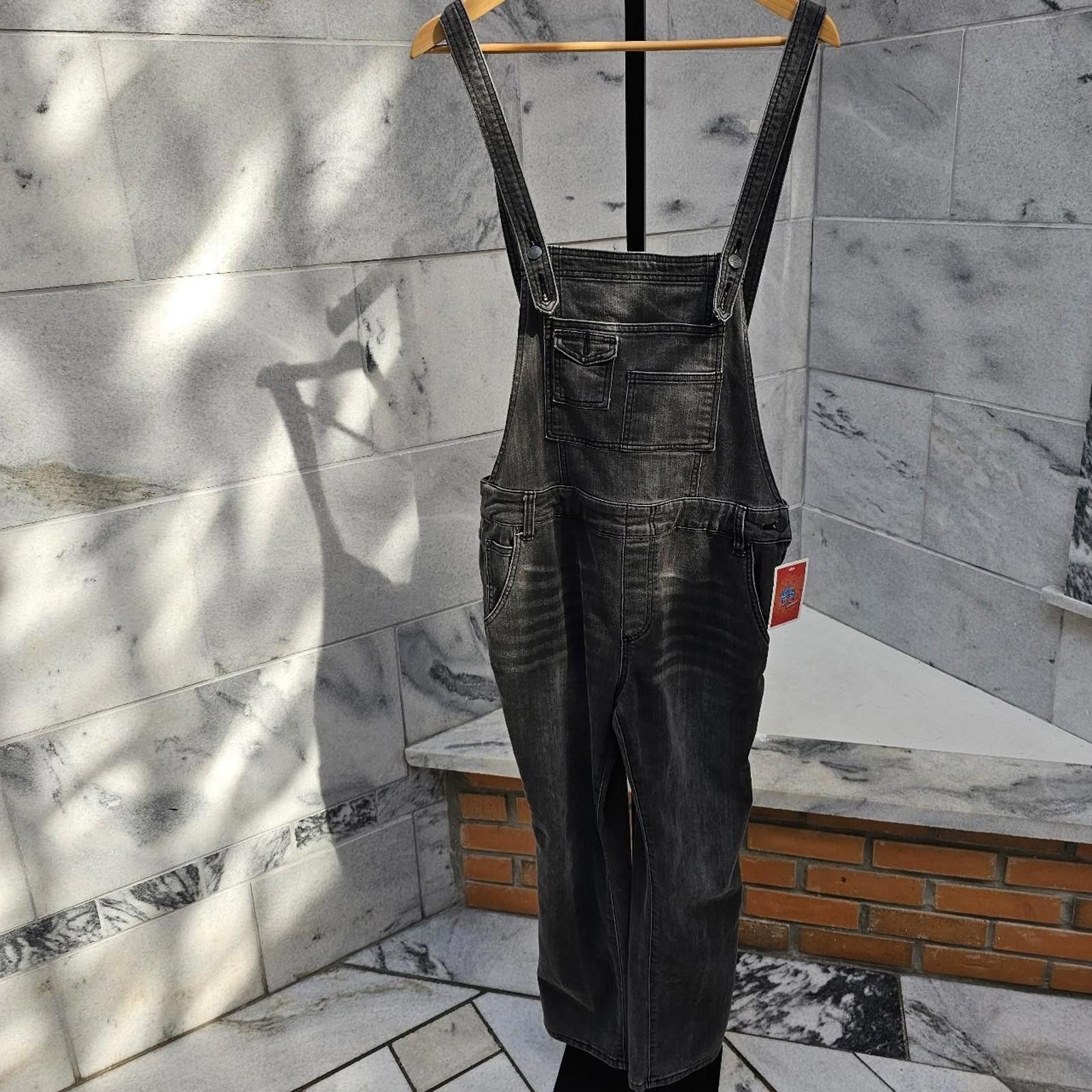 Free People Free People Women's Black Dungarees Overalls Size 30" / US 8 / IT 44 - 1 Thumbnail