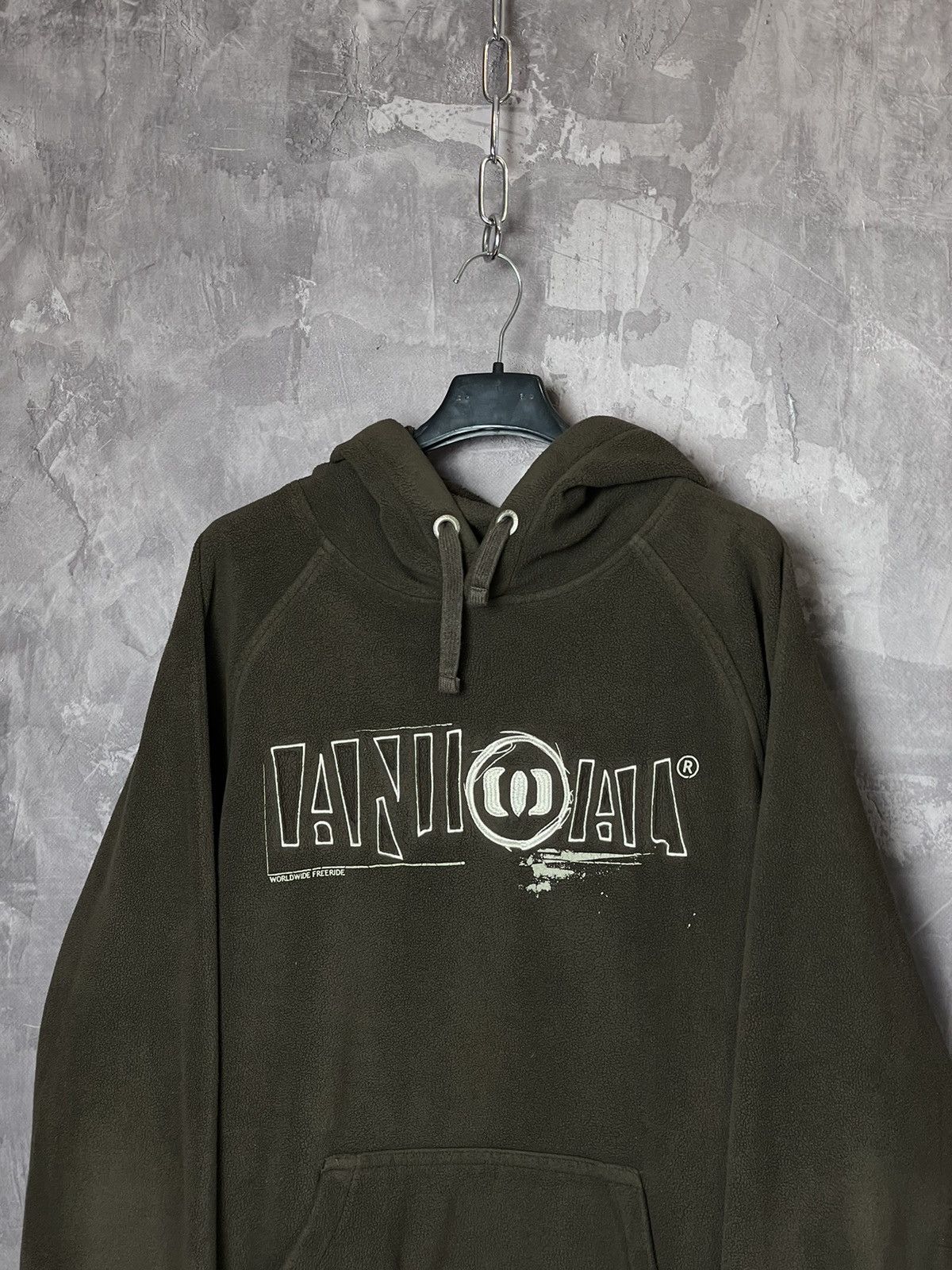 Japanese Brand × Vintage Japanese style fluffy fleece animal hoodie brown y2k Size US M / EU 48-50 / 2 - 2 Thumbnail