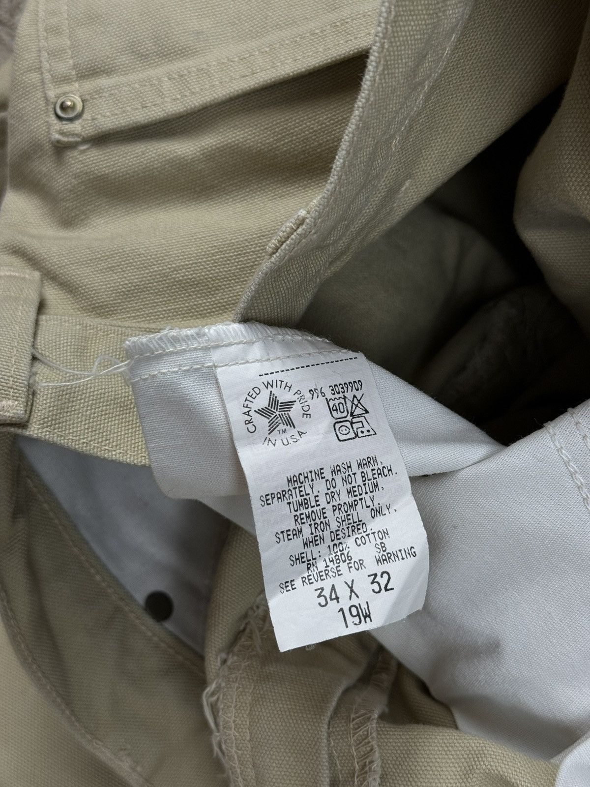 Carhartt × Vintage Vintage jeans Carhartt pants y2k original skate item Size US 35 - 5 Thumbnail