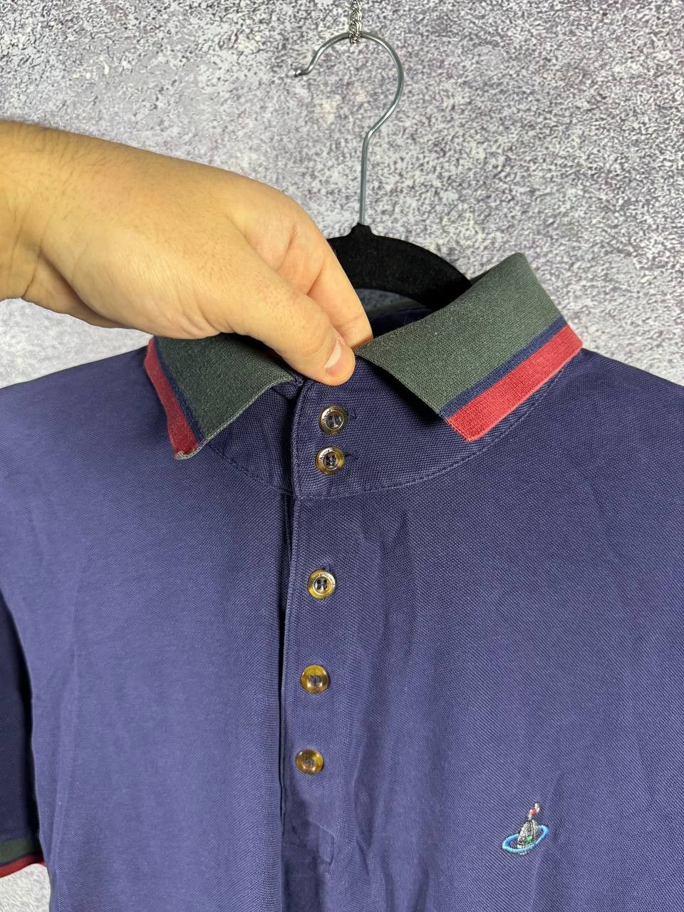 Vivienne Westwood Vintage Vivienne Westwood 2 Krall Blue Polo Shirt Oldmoney Size US L / EU 52-54 / 3 - 6 Thumbnail