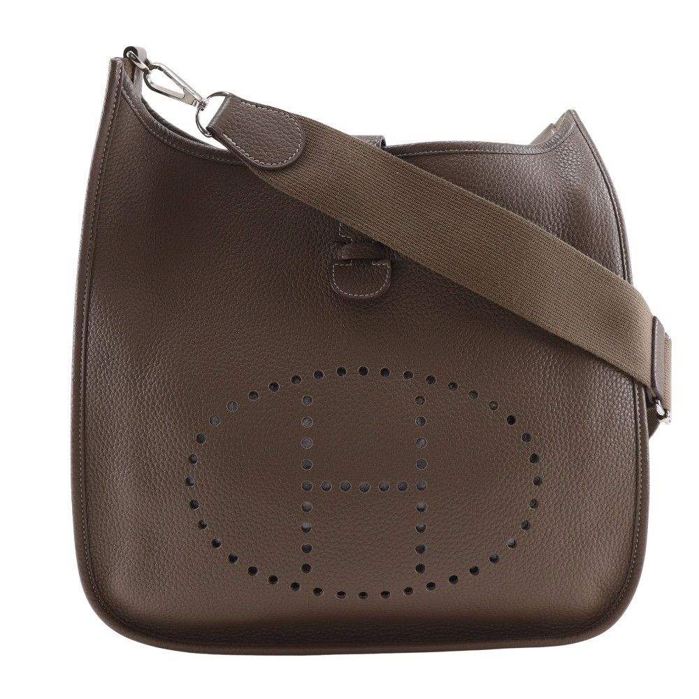 Hermes Hermes Hermes Evelyne III Taurillon Clemence Shoulder Bag Leather Shoulder Bag Stamp P (2012) DUTY FREE for USA Size ONE SIZE - 1 Thumbnail