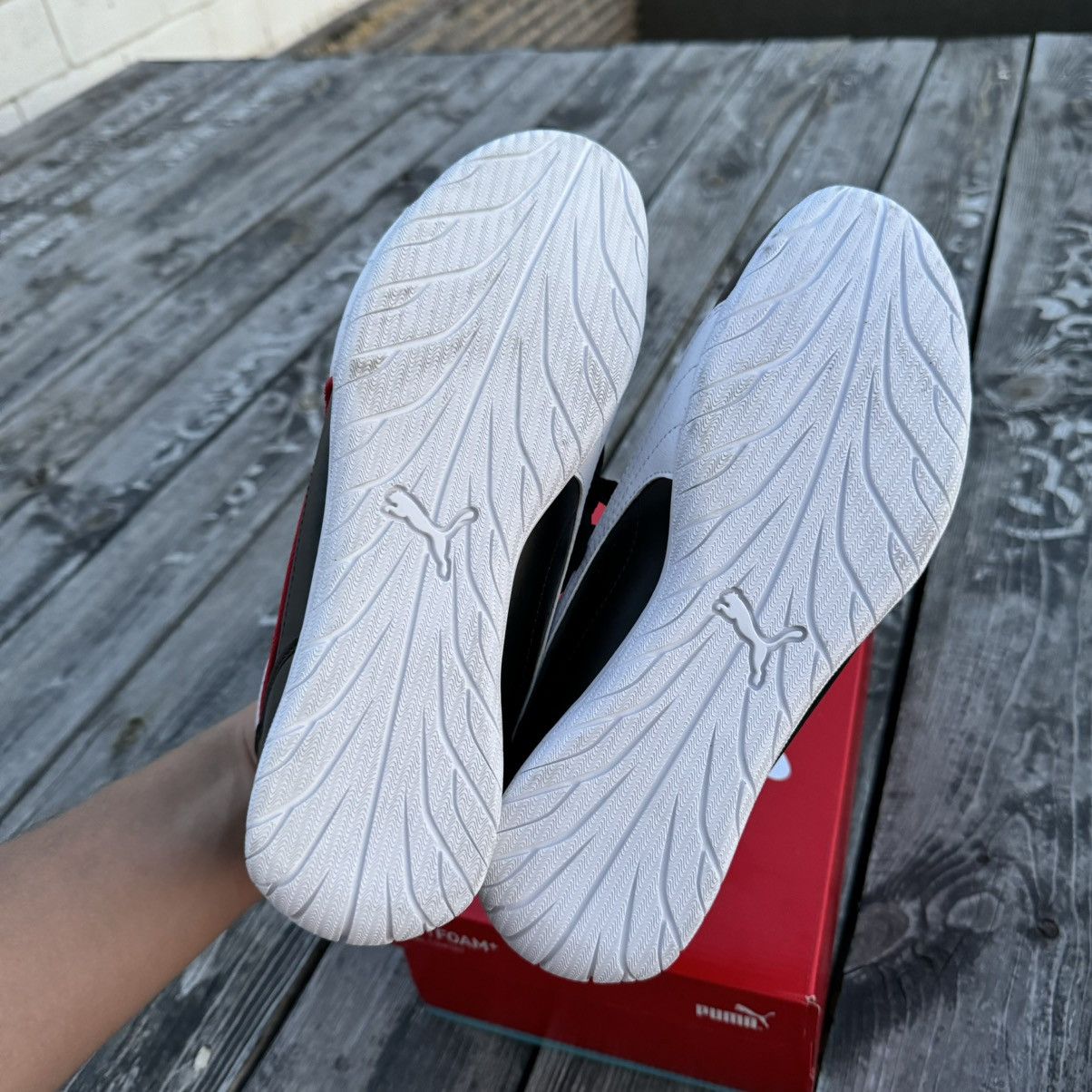 Ferrari × Puma Puma Ferrari Neo Cat Black 307548-01 10US Size US 10 / EU 43 - 5 Thumbnail