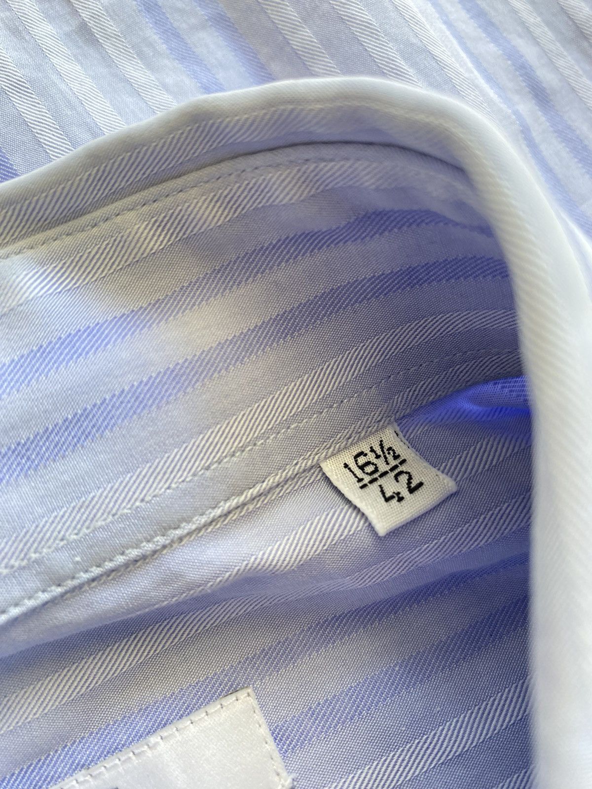 Versace Jeans Couture Vintage Versace Collection Stripe ls logo shirt Size US L / EU 52-54 / 3 - 4 Thumbnail