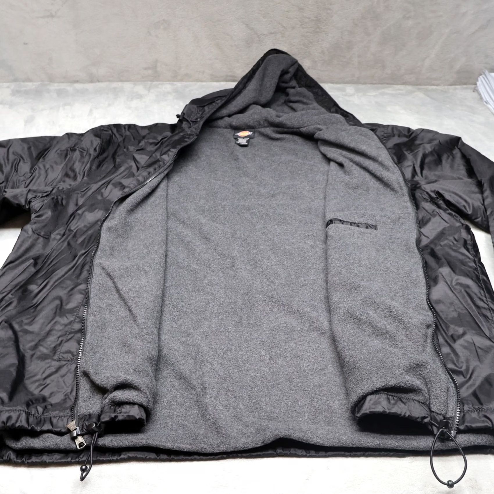 Dickies Dickies Jacket Black Fleece Lined Full Zip Hooded Ripstop Workwear Mens 3XL Size US XXL / EU 58 / 5 - 6 Thumbnail